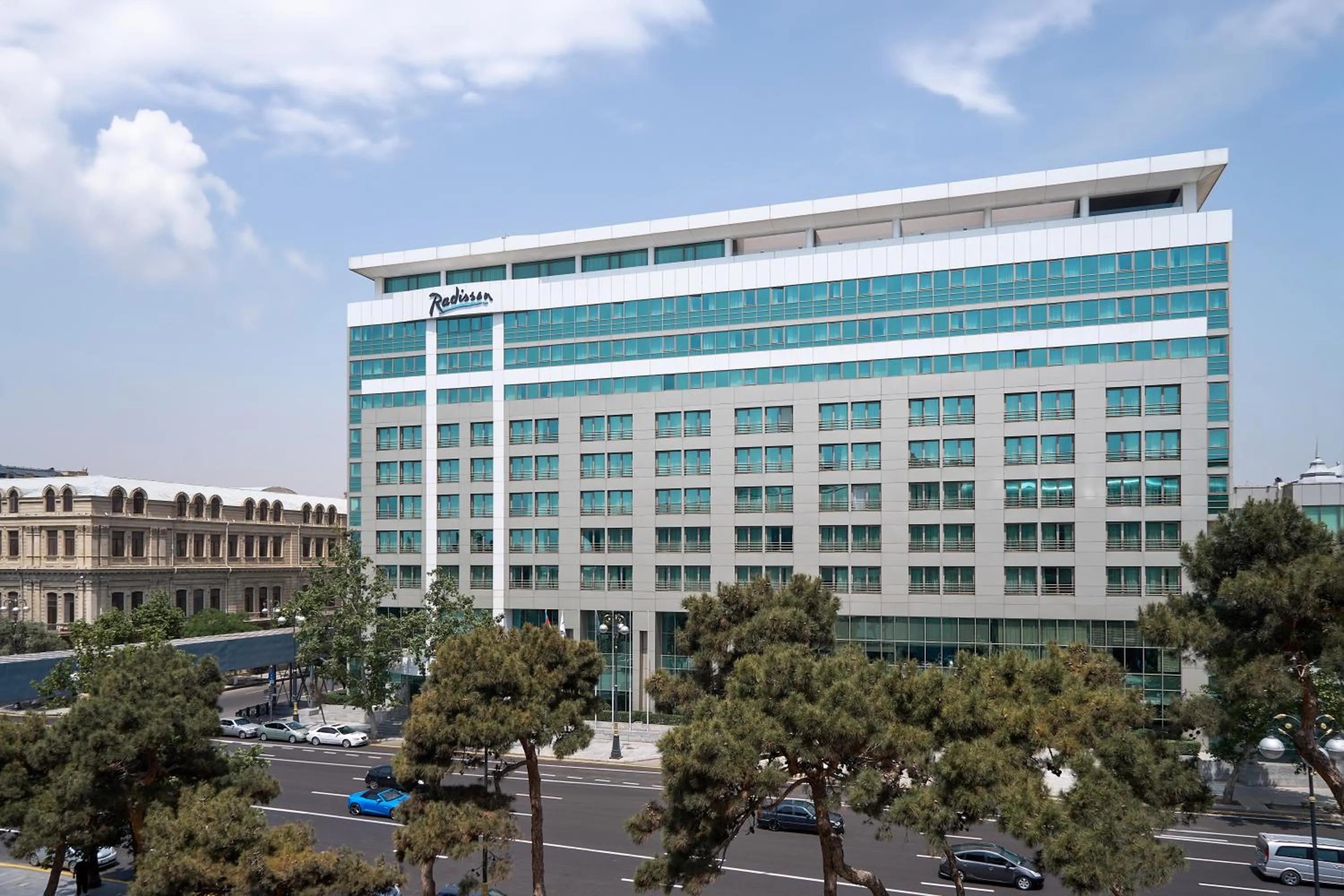 Property building in Radisson Hotel Baku