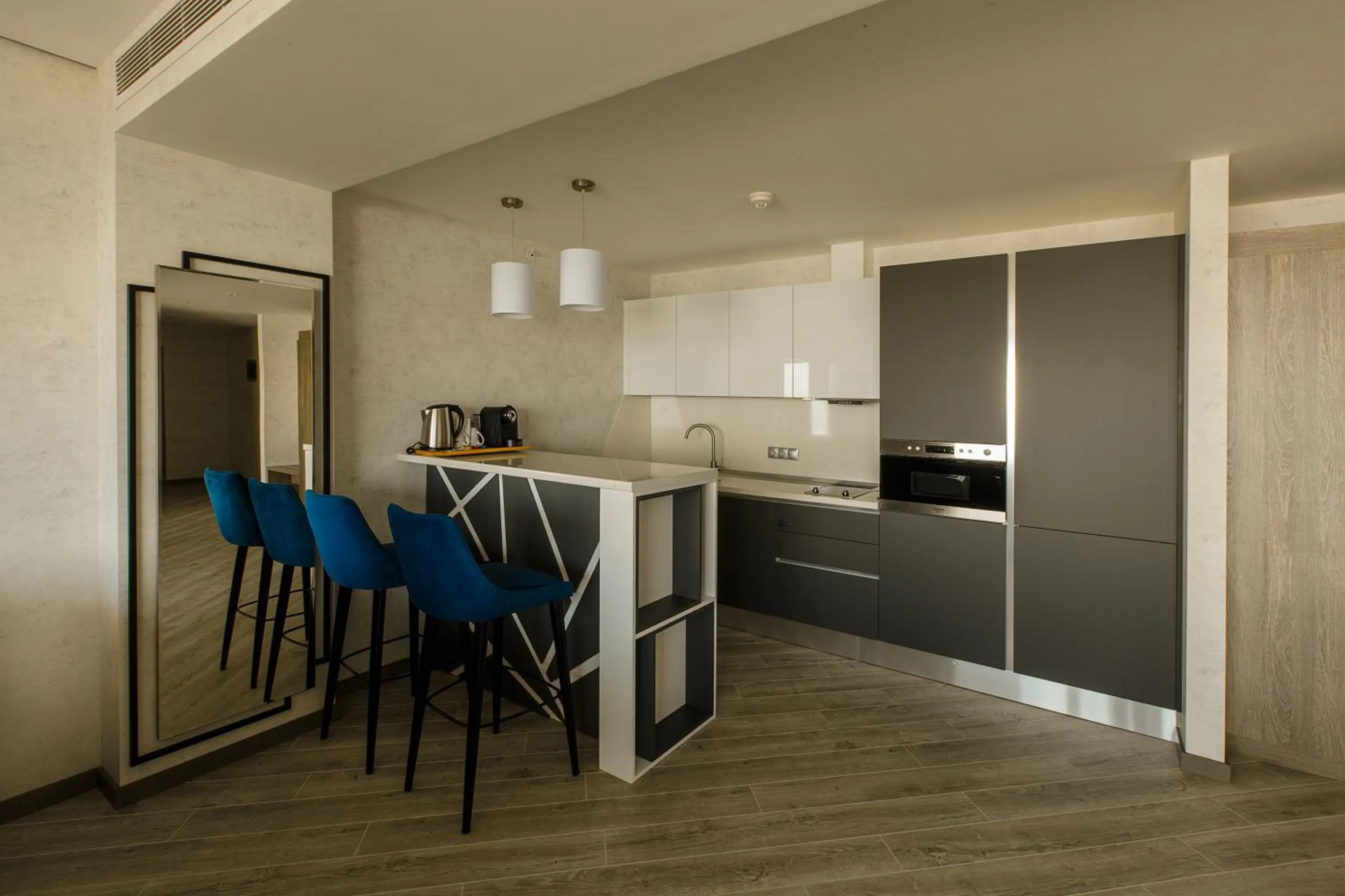 Kitchen or kitchenette in Radisson Hotel Baku