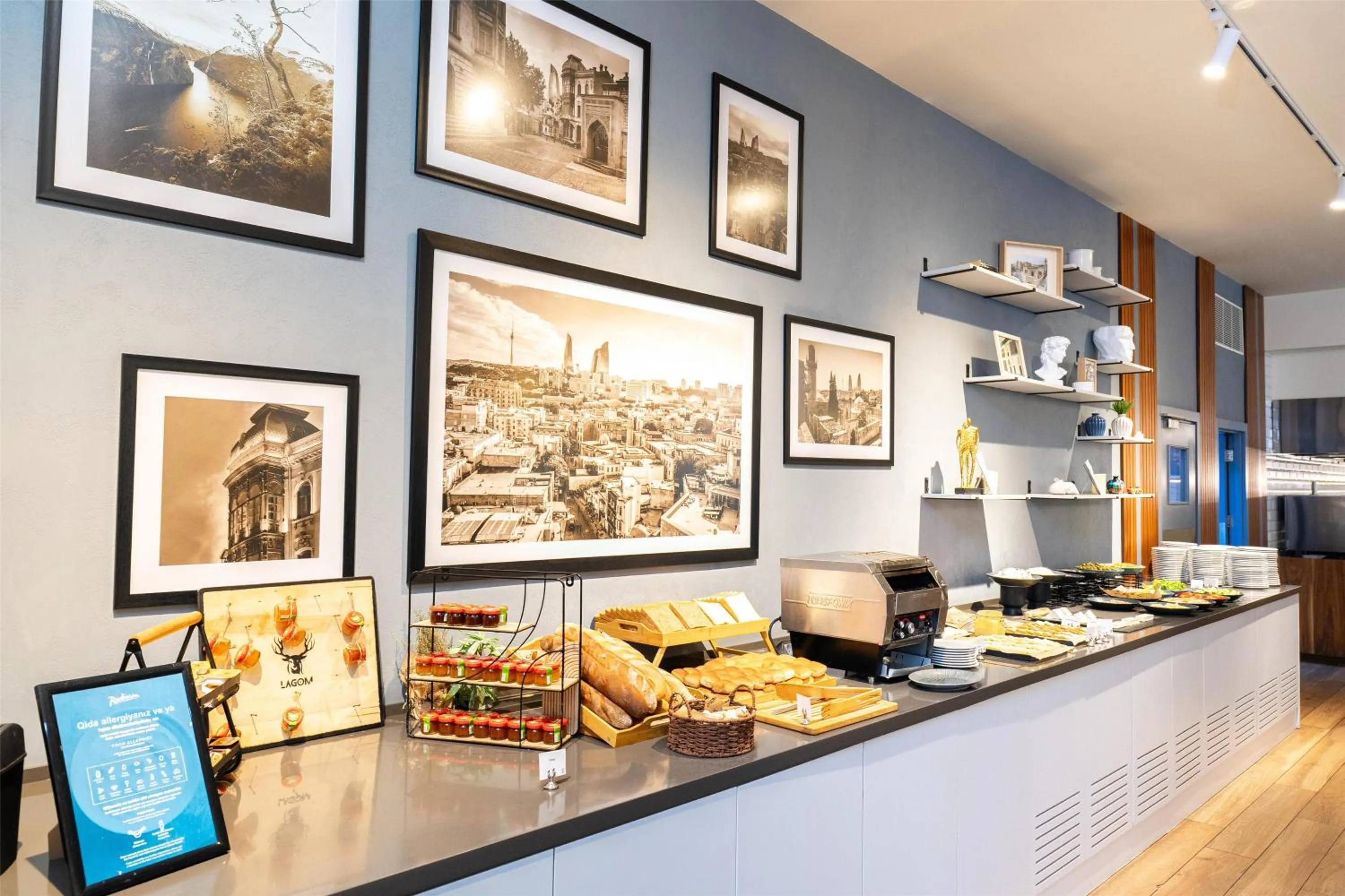 Breakfast in Radisson Hotel Baku