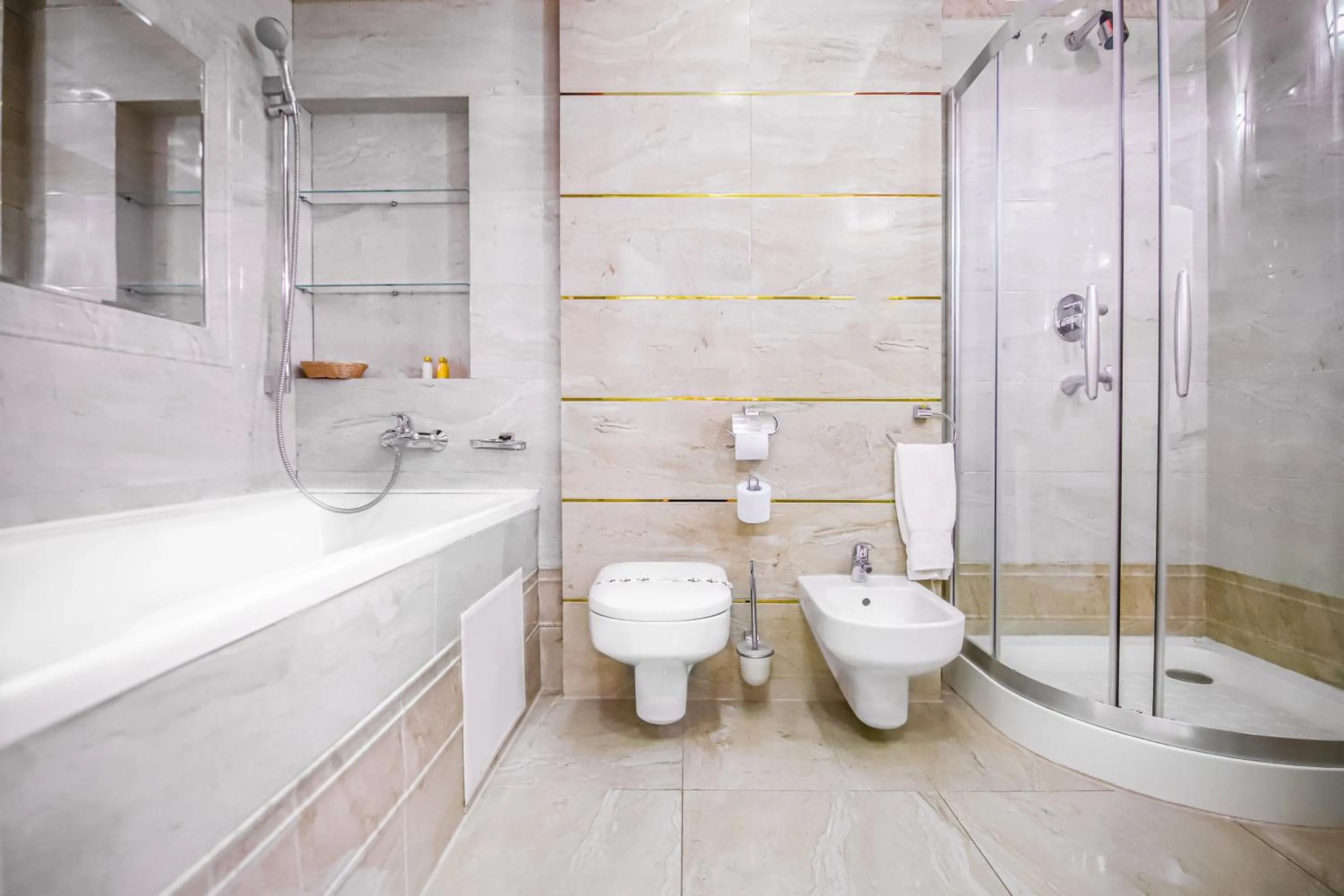 Bathroom in Prestige apart-hotel