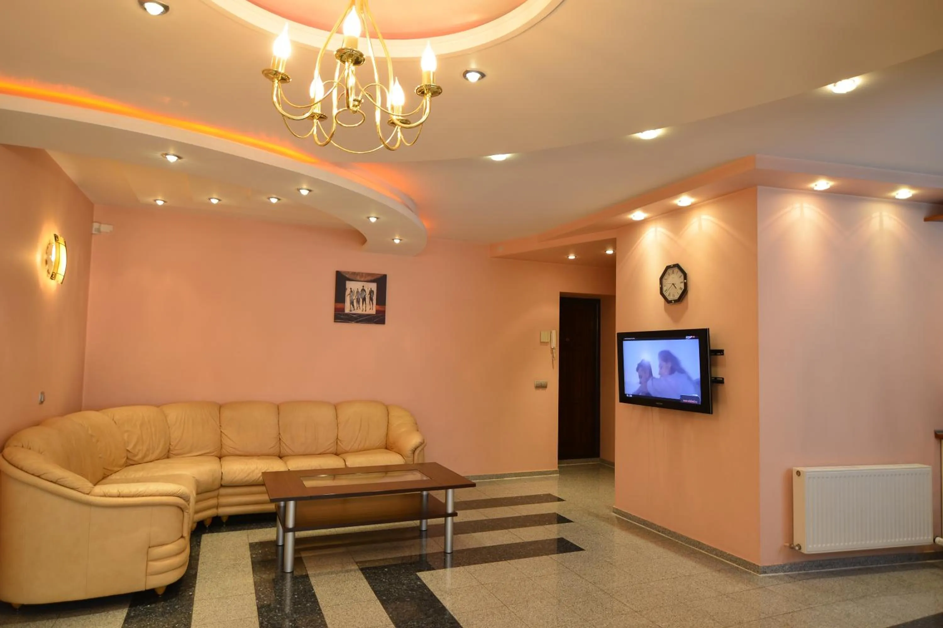 Living room in Prestige apart-hotel