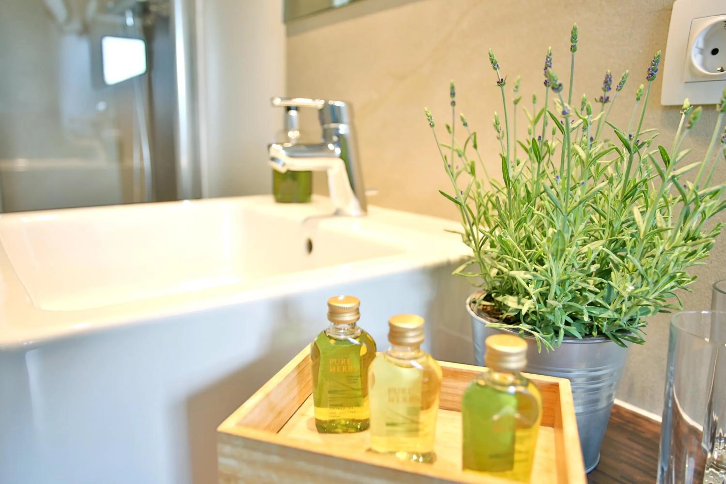 Bathroom in Bergers-Landgasthof