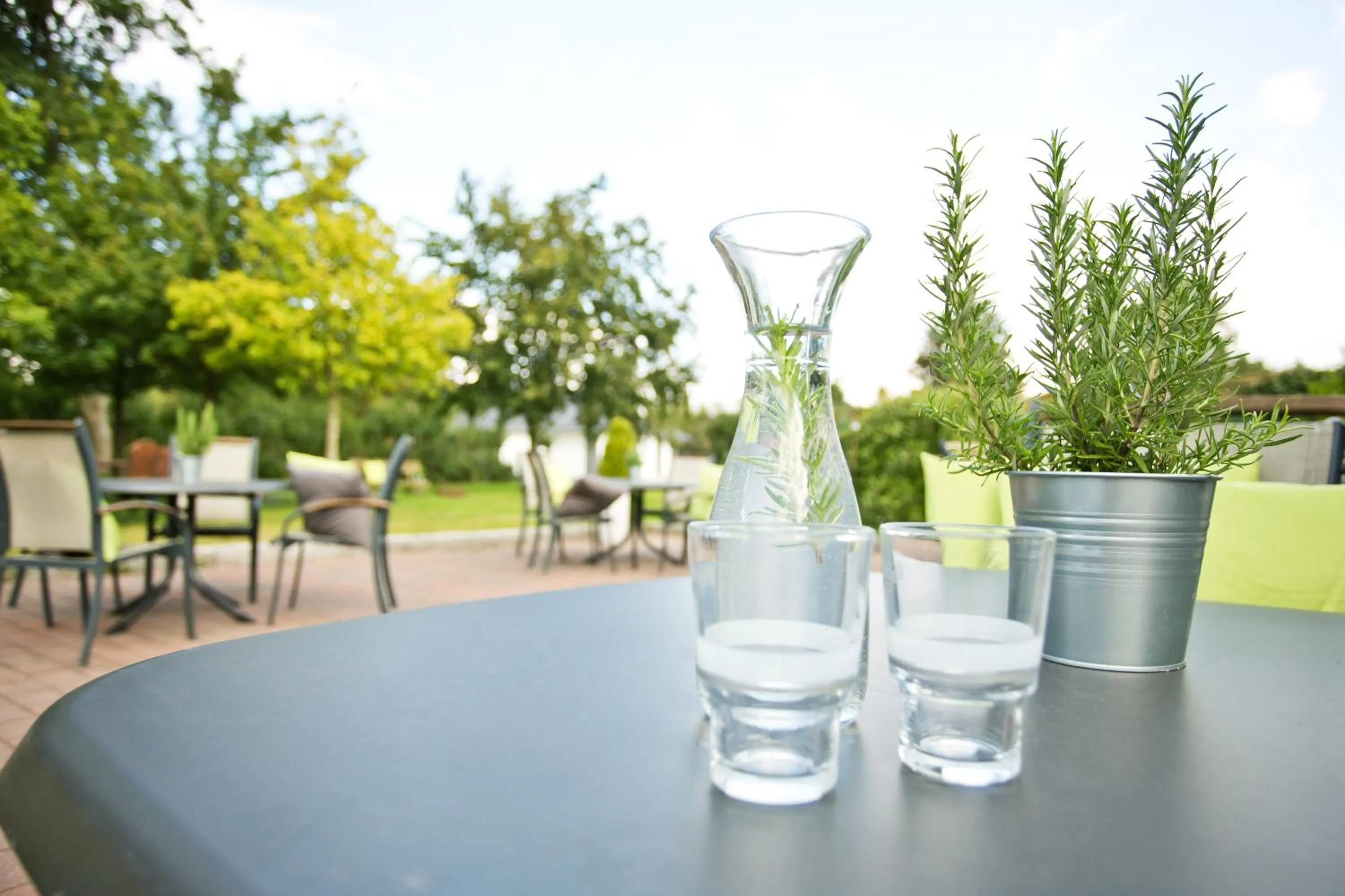 Garden in Bergers-Landgasthof