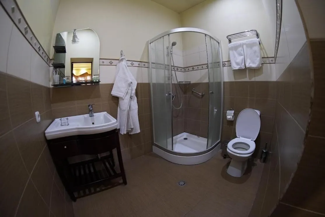 Shower in Armenian Village Park Hotel & FREE Water Park, GYM