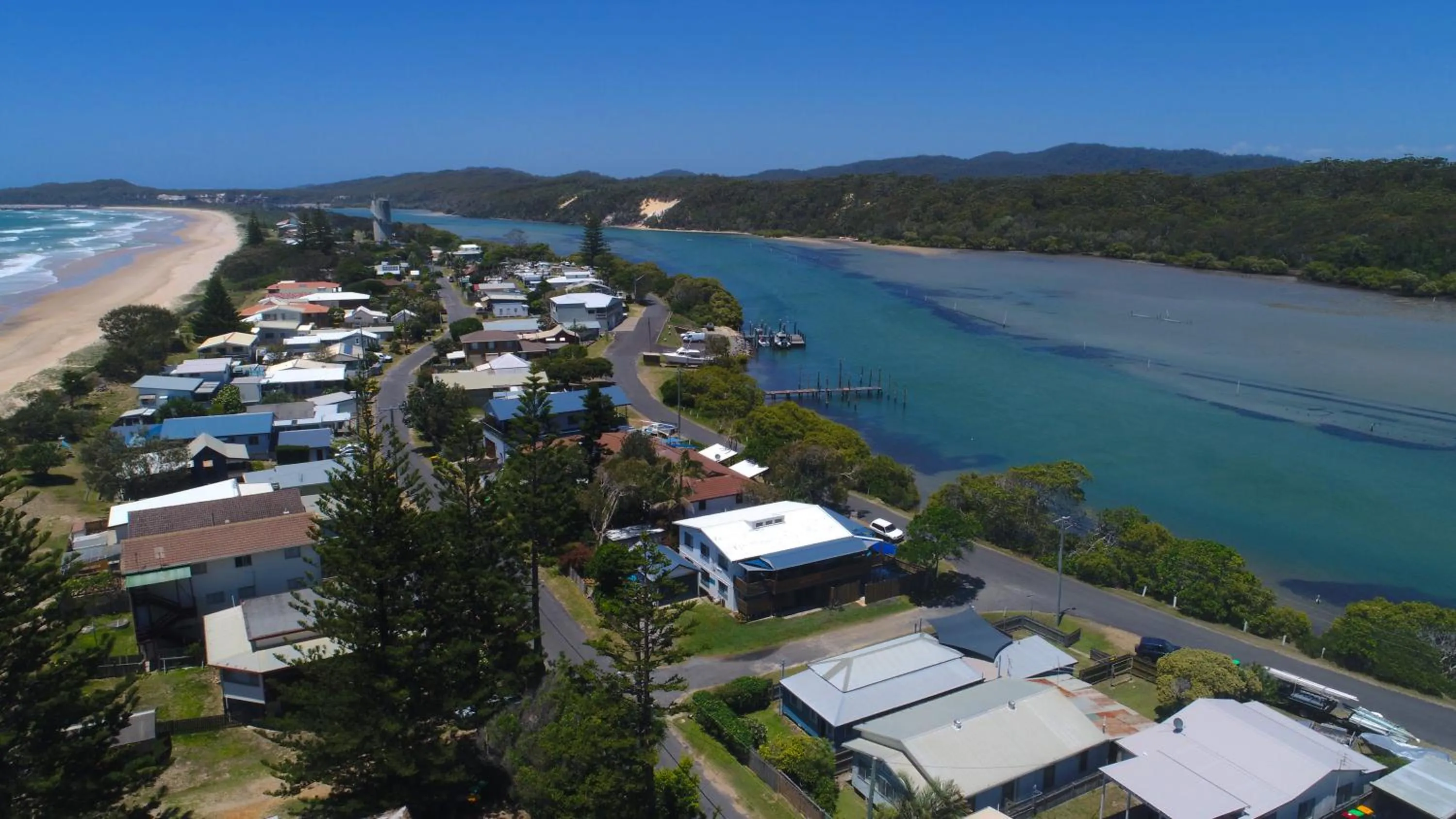 Beach in Blue River Apartments