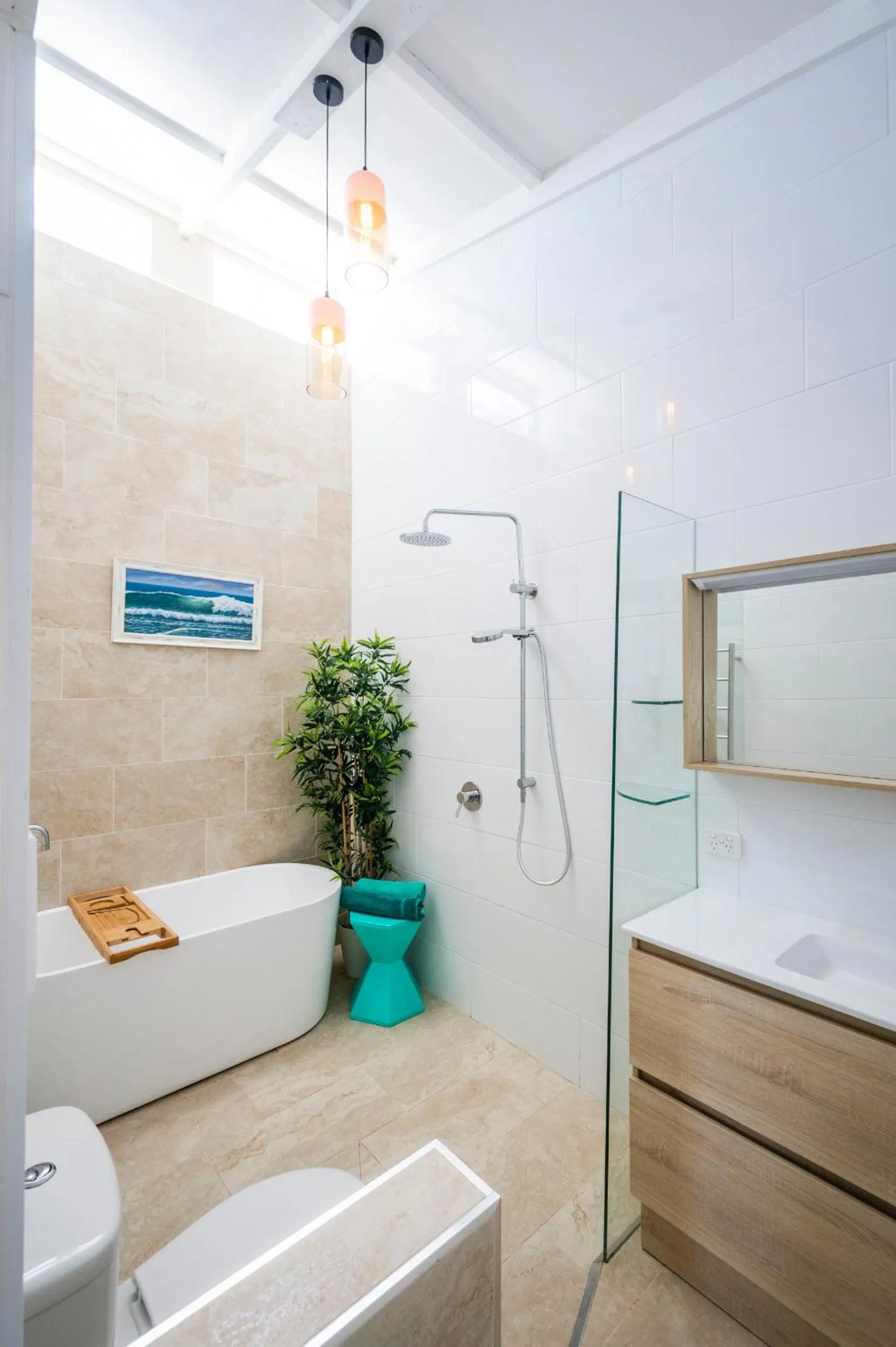 Bathroom in Blue River Apartments