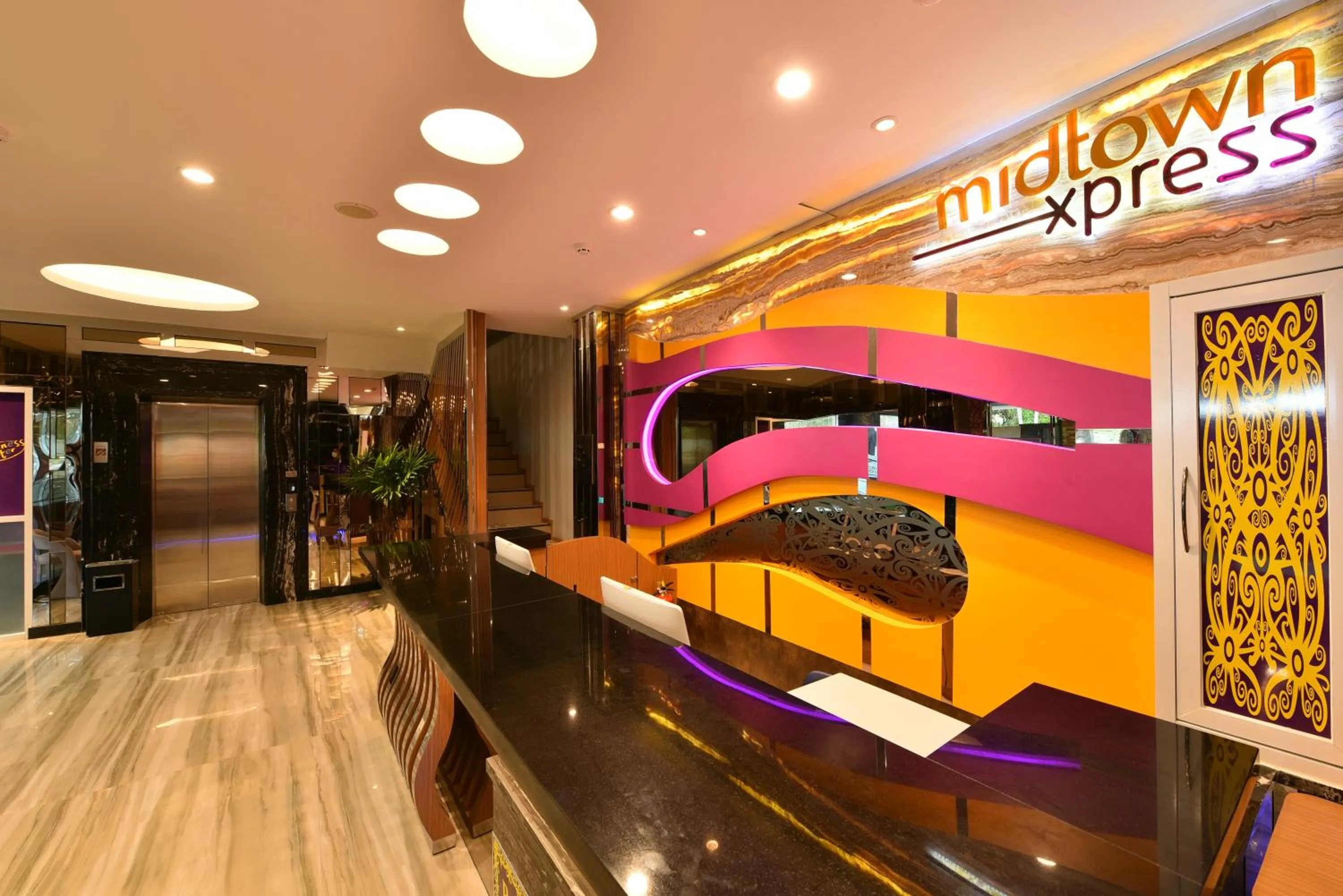 Lobby or reception in Midtown Xpress Balikpapan