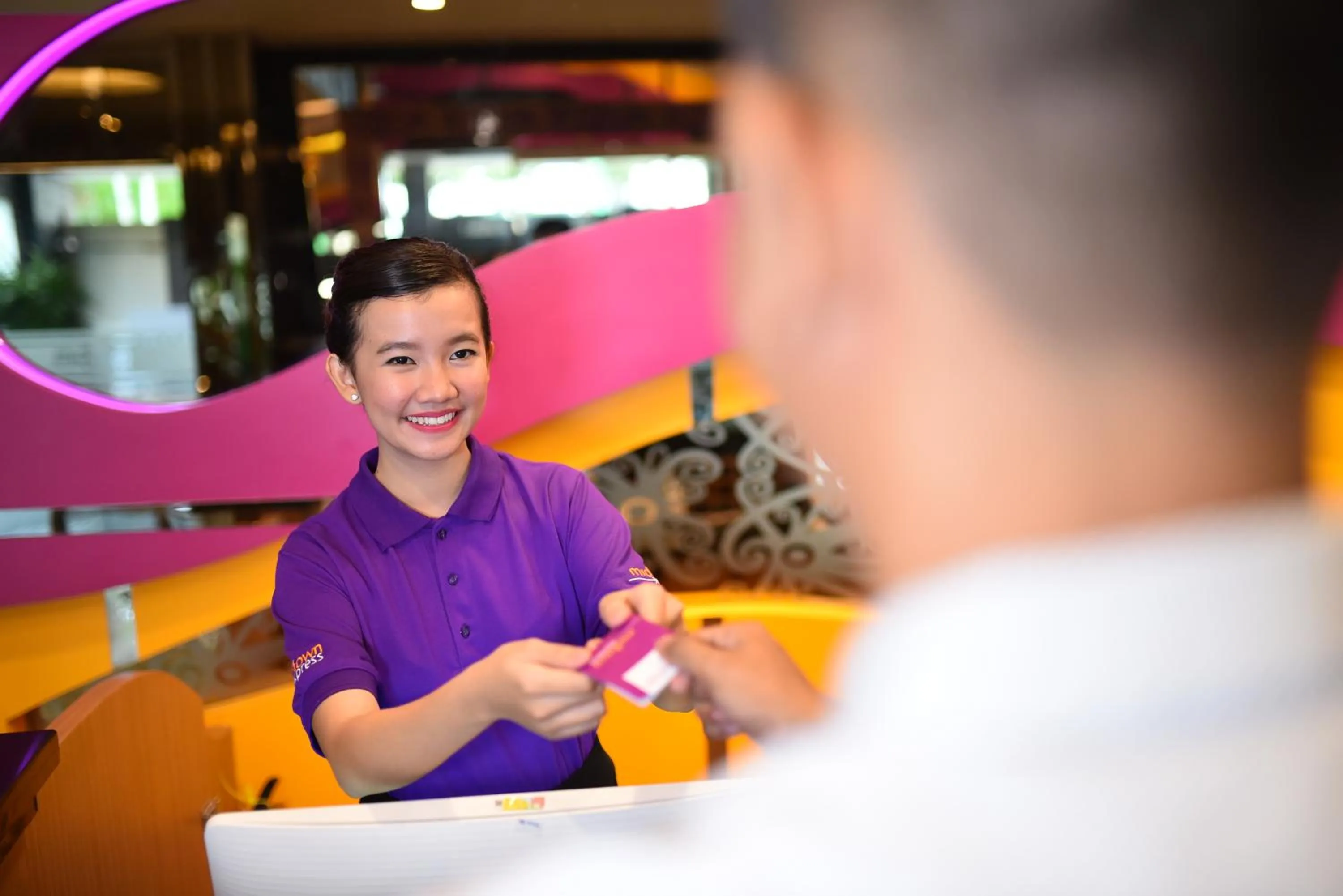 Lobby or reception in Midtown Xpress Balikpapan