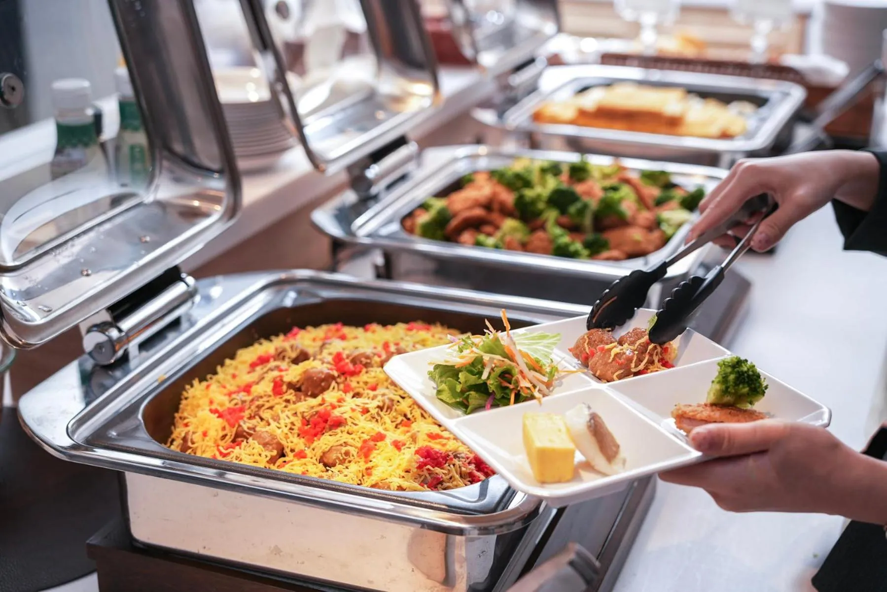 Breakfast in Super Hotel Kofu Showa Inter