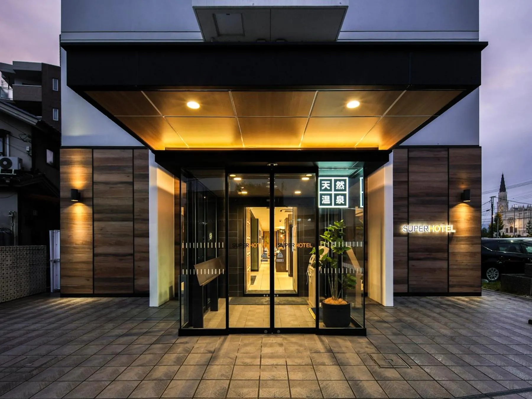 Property building in Super Hotel Kofu Showa Inter
