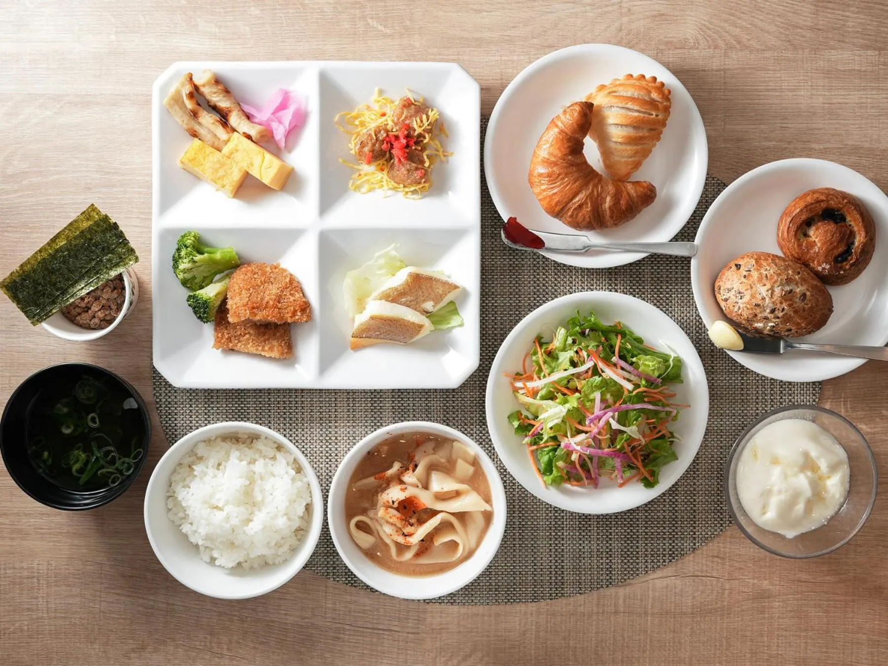 Breakfast in Super Hotel Kofu Showa Inter