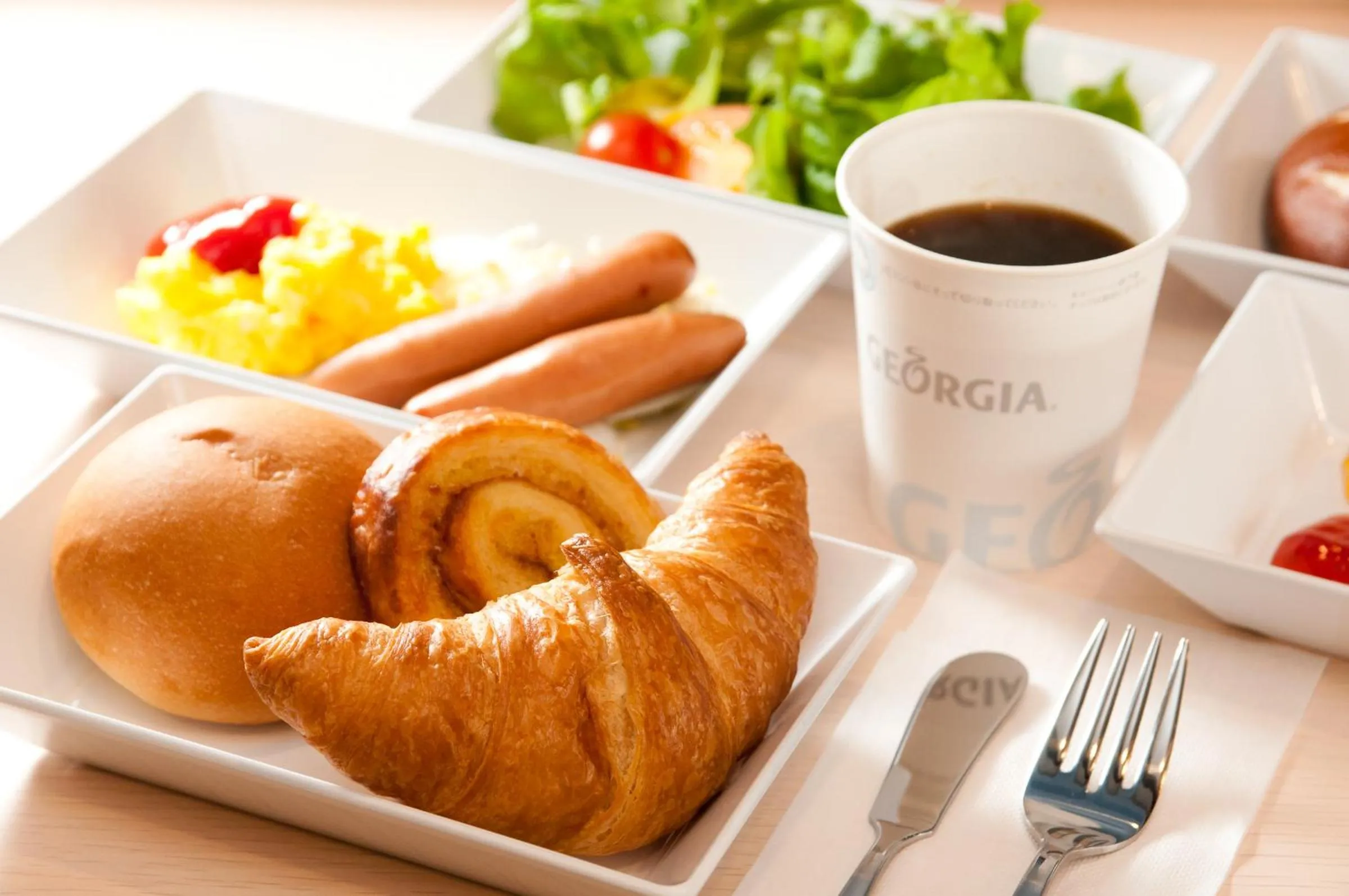 Food and drinks in Super Hotel Kofu Showa Inter