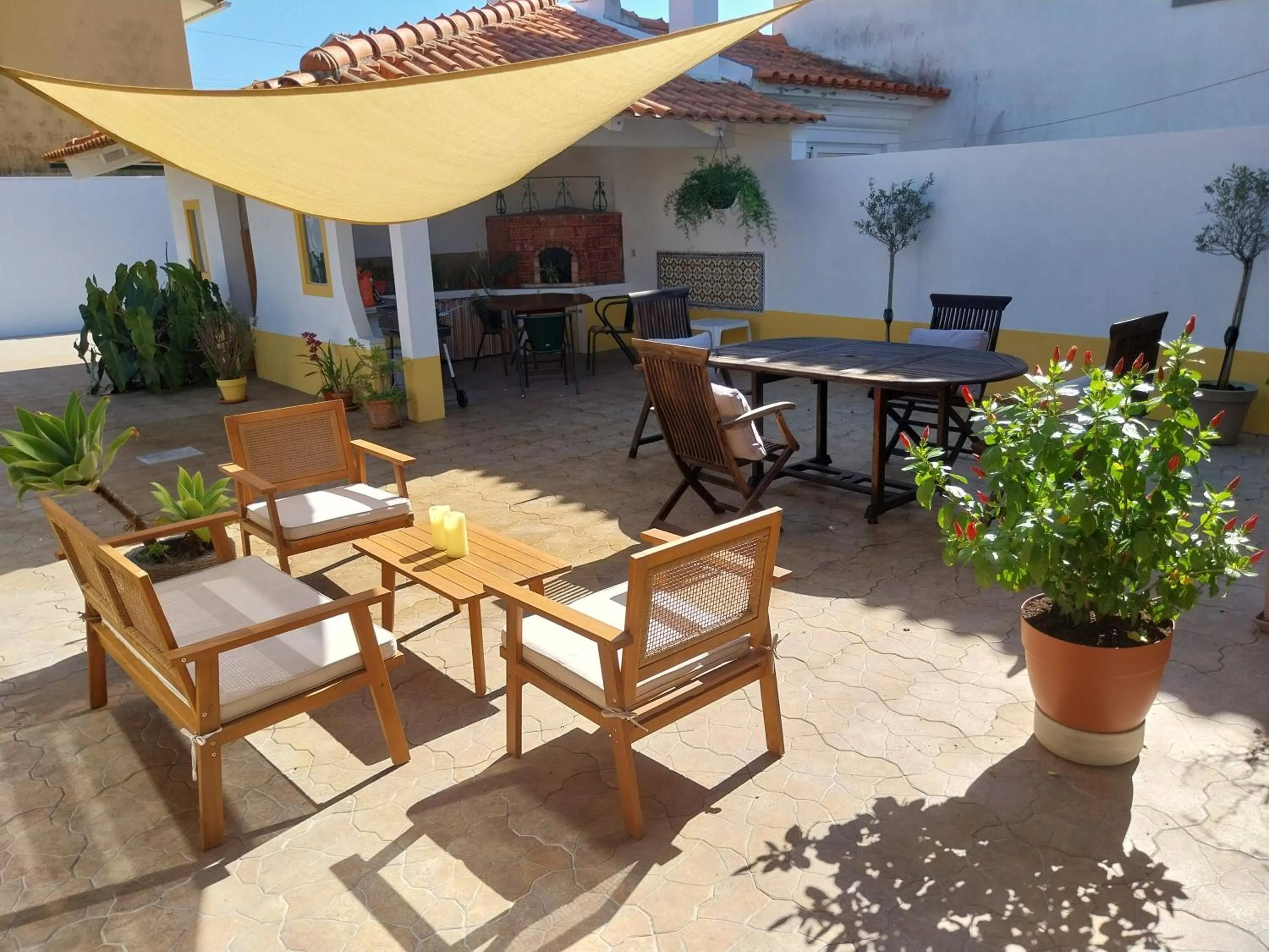Patio in Casa dos Pingos de Mel