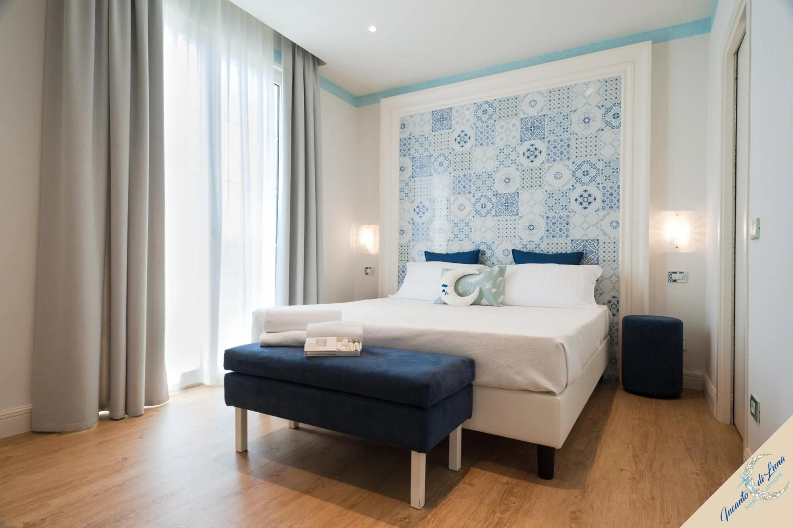 Bed in Incanto di Luna Hotel