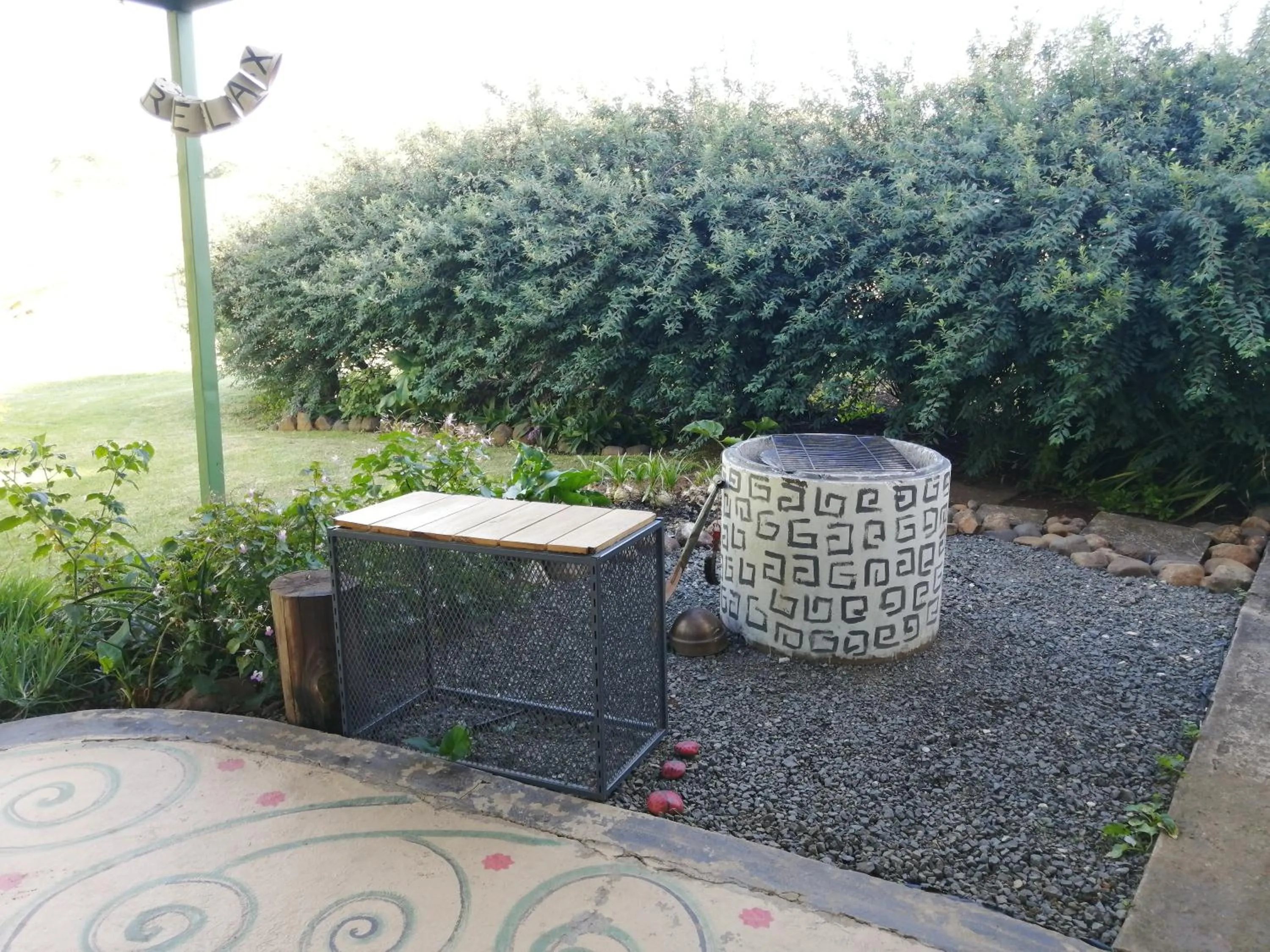 Patio in Bell Park Self Catering