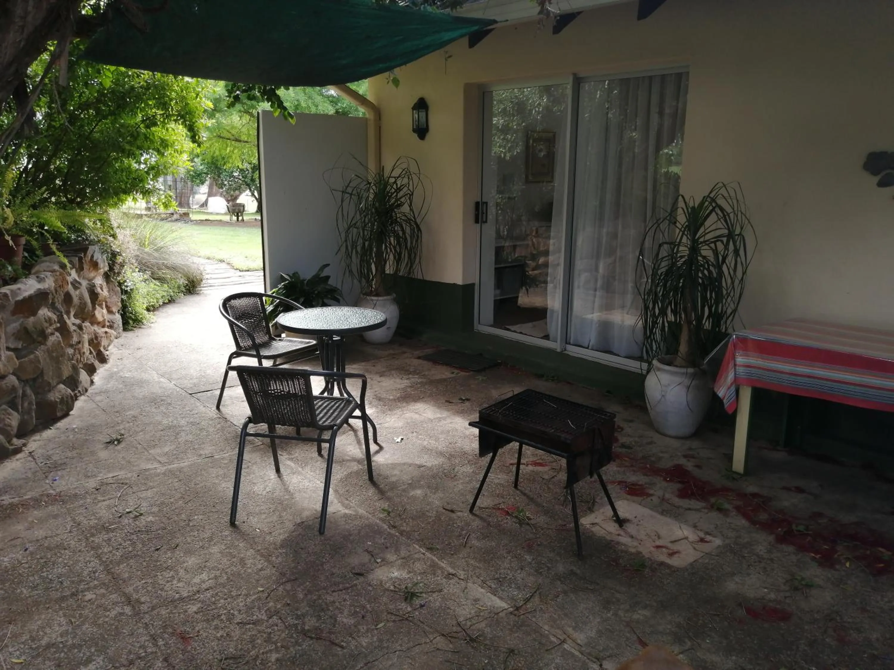 Patio in Bell Park Self Catering