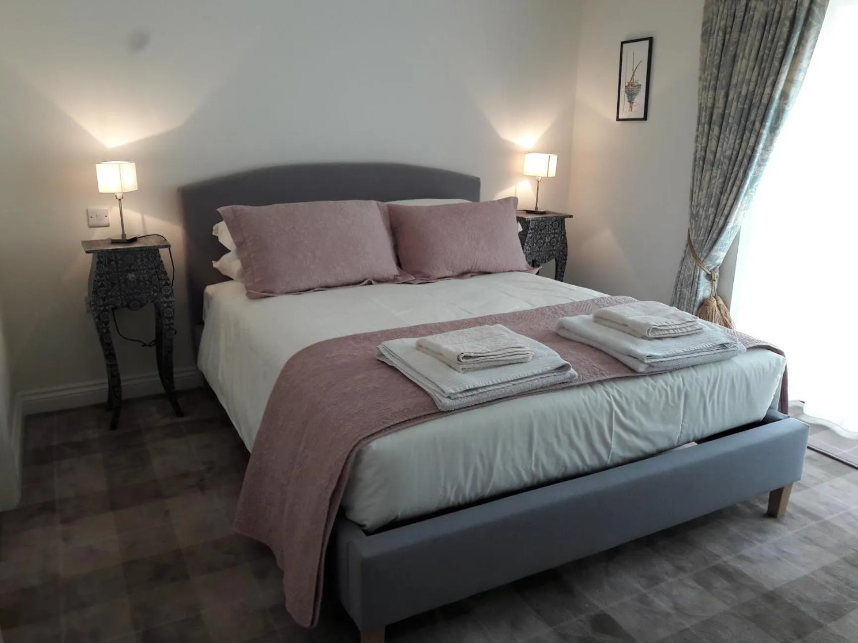 Balcony/Terrace, Bed in Clock House B&B