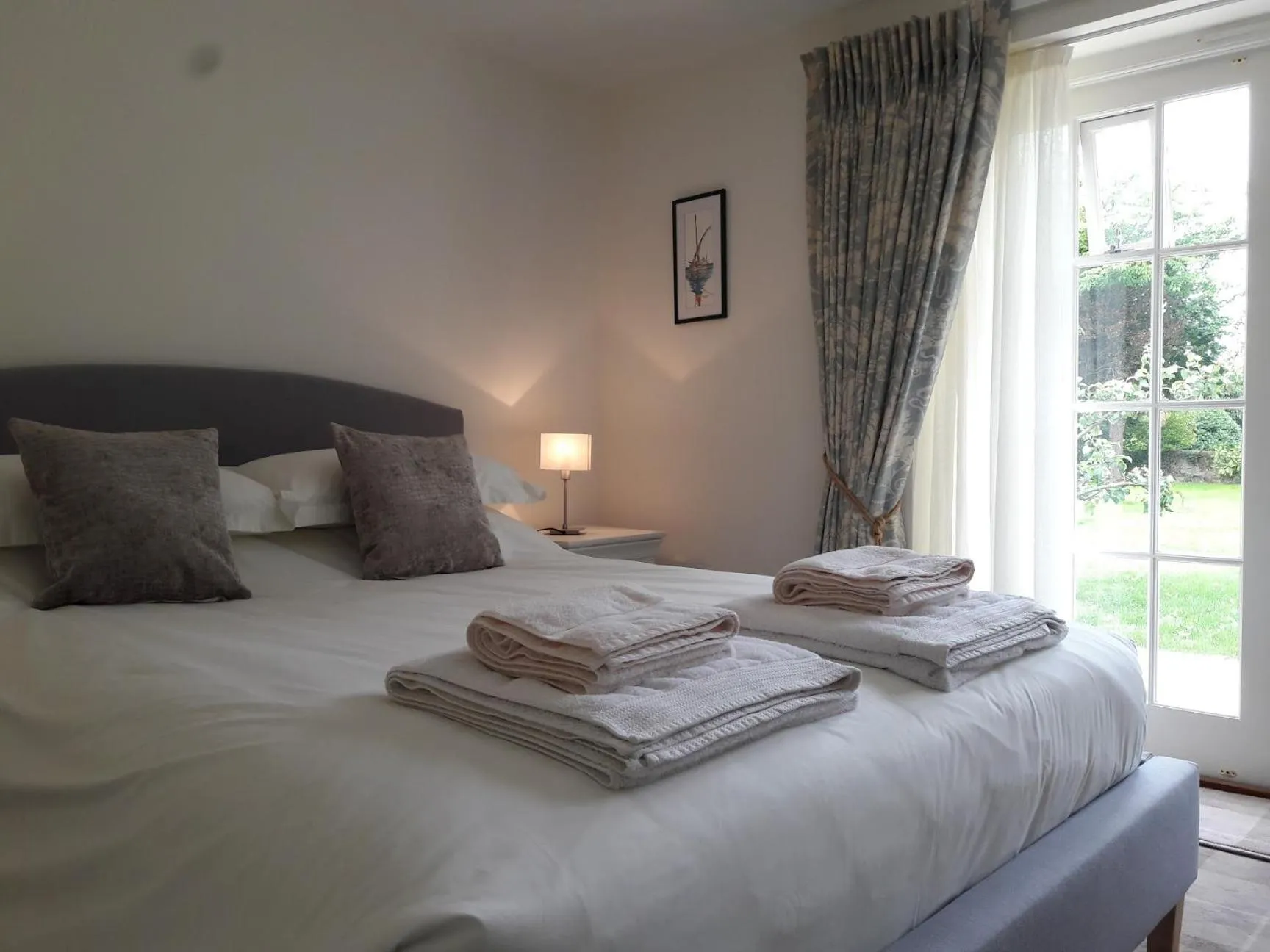 Balcony/Terrace, Bed in Clock House B&B