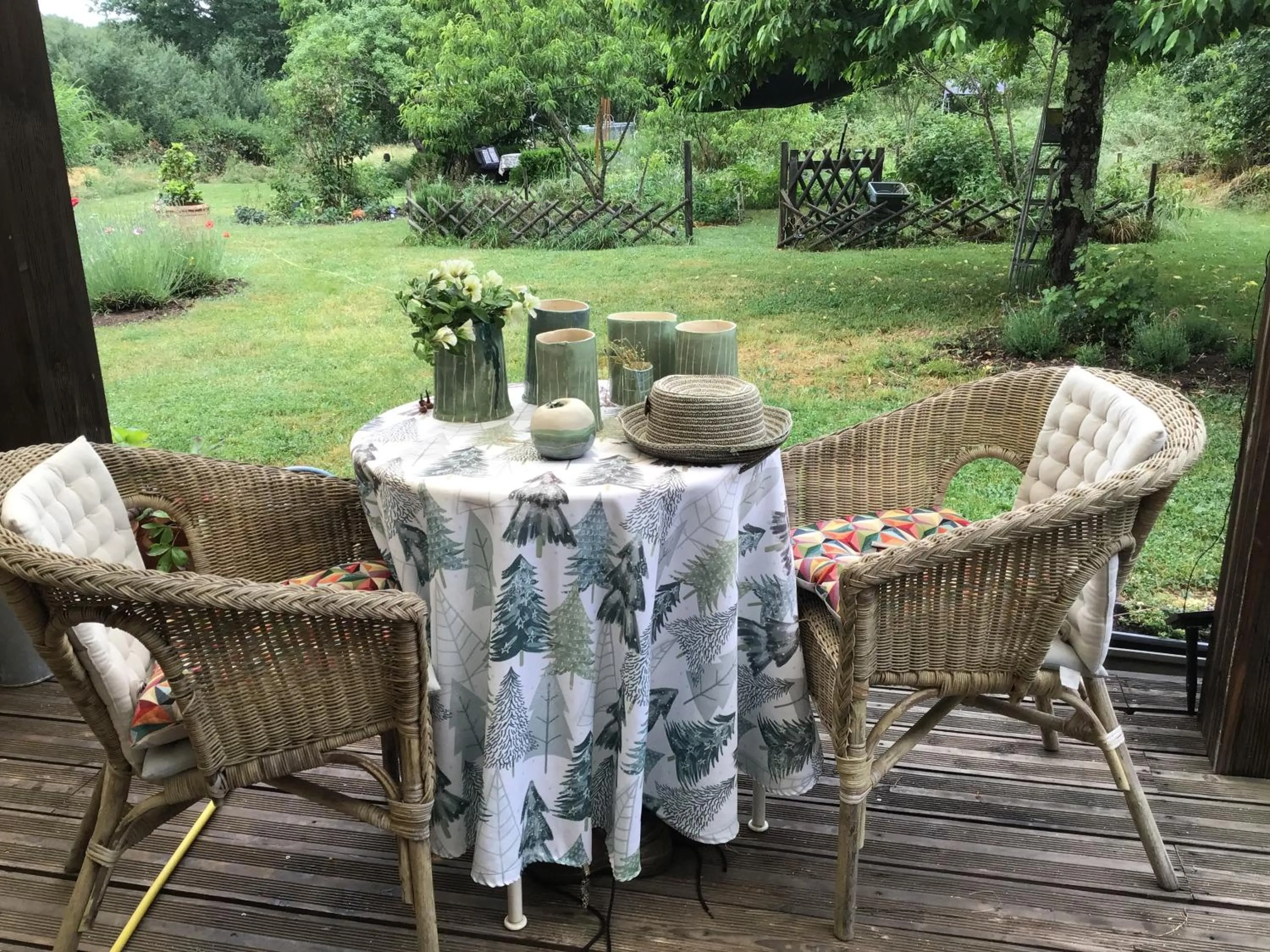Balcony/Terrace in Le Domaine