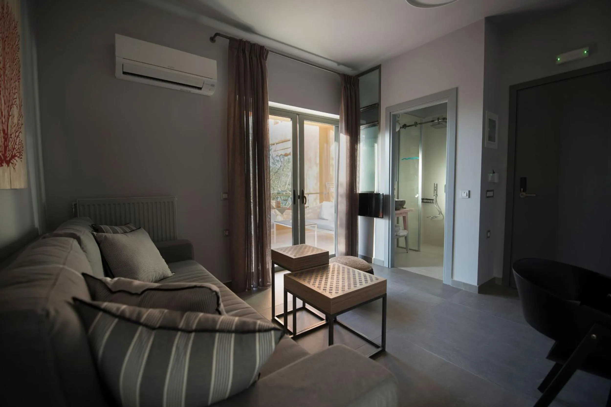 Living room in Kanathos Pigi