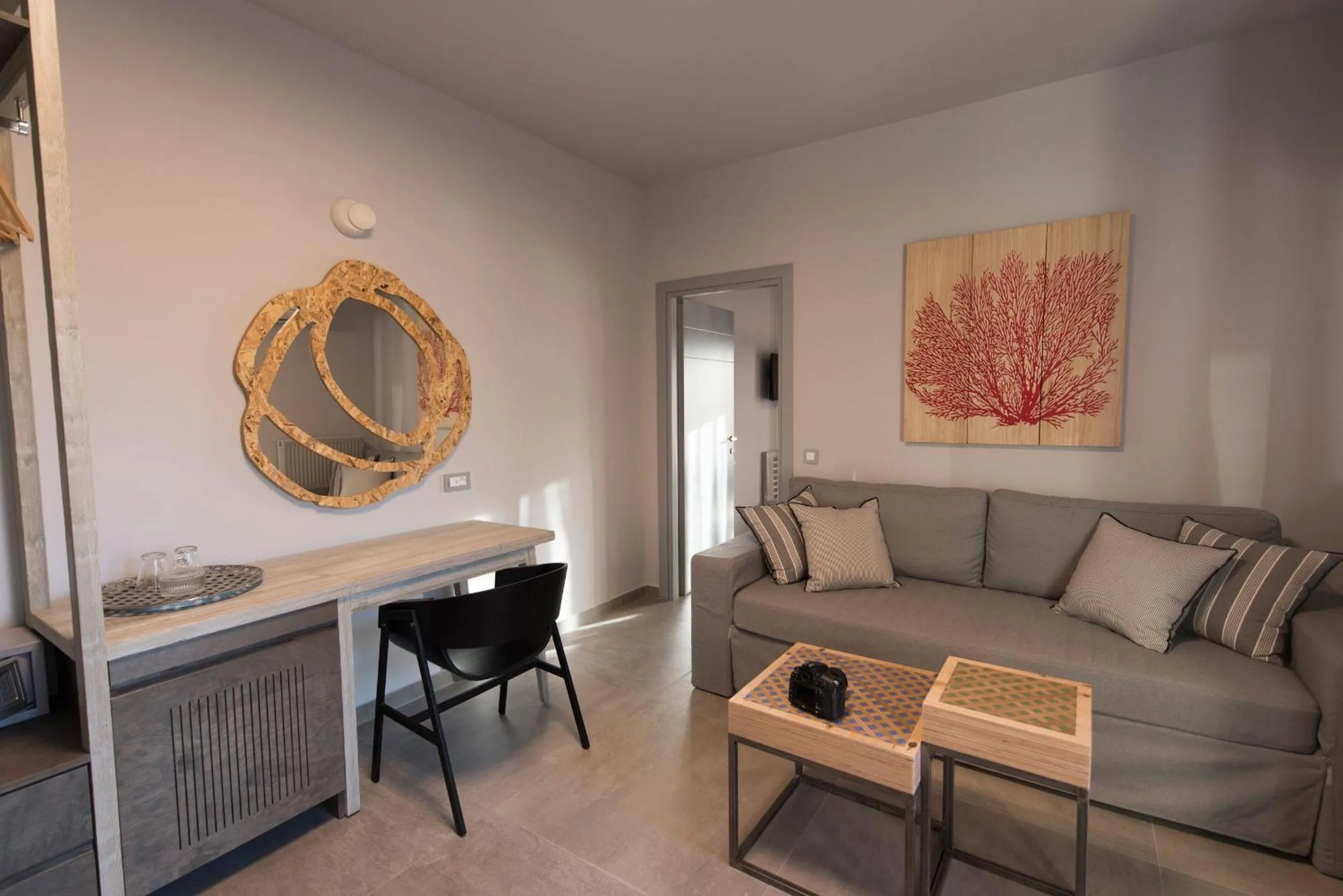 Living room in Kanathos Pigi