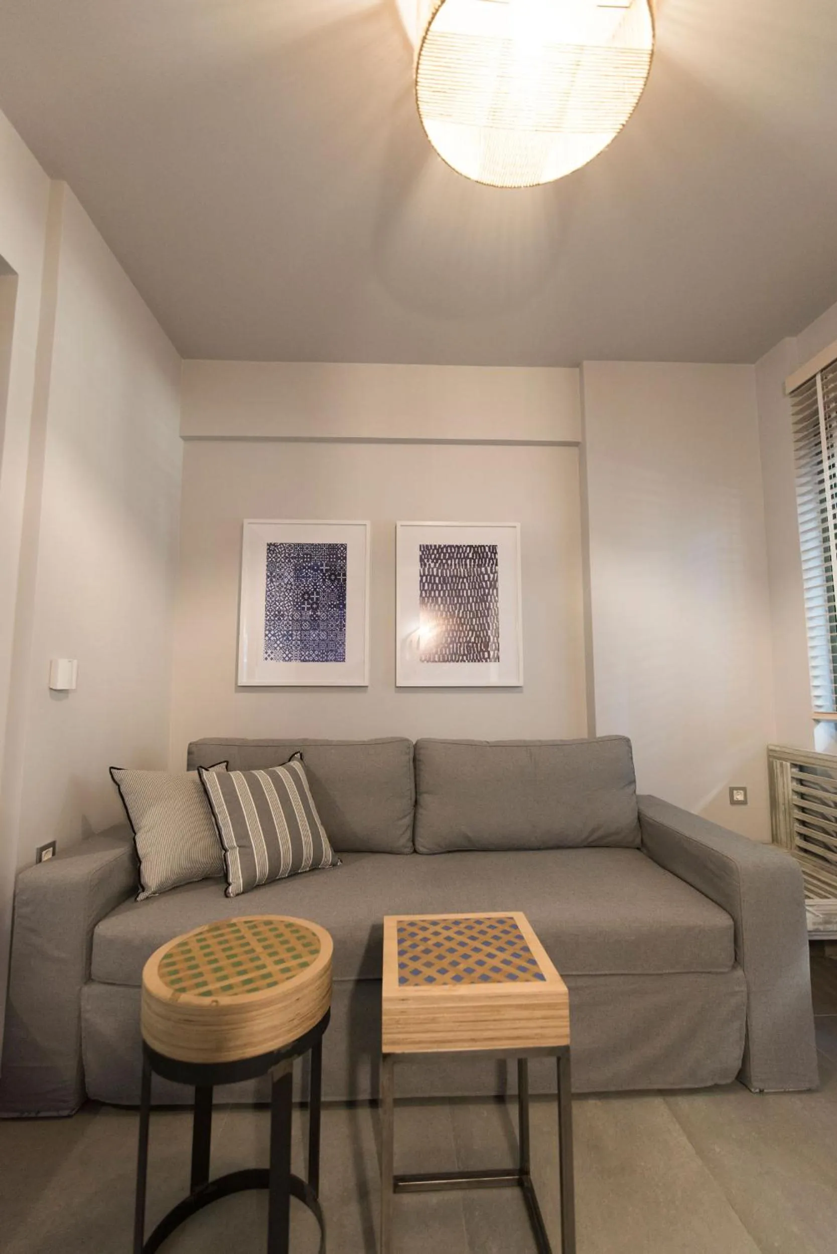 Living room in Kanathos Pigi