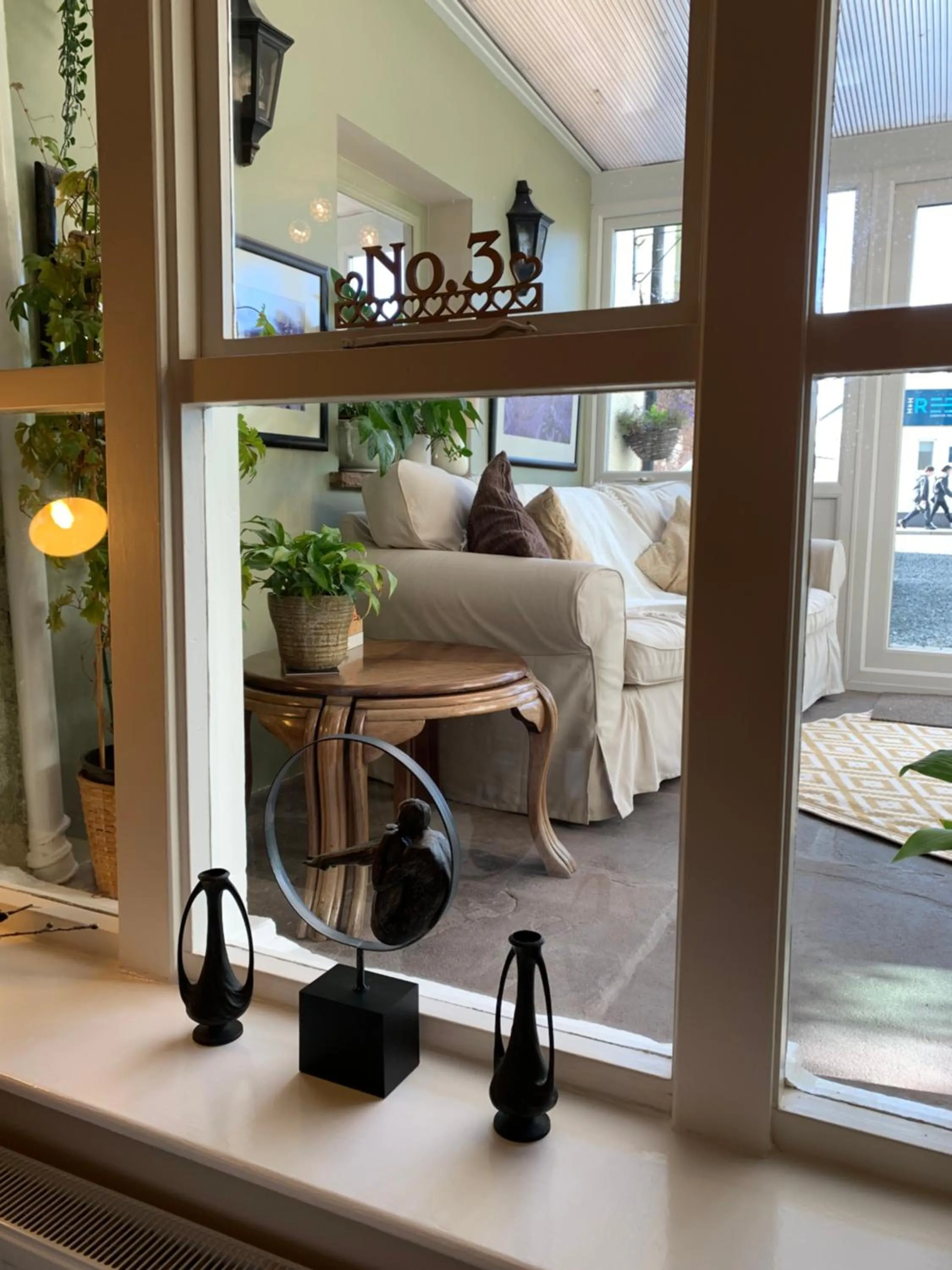 Seating area in No 3