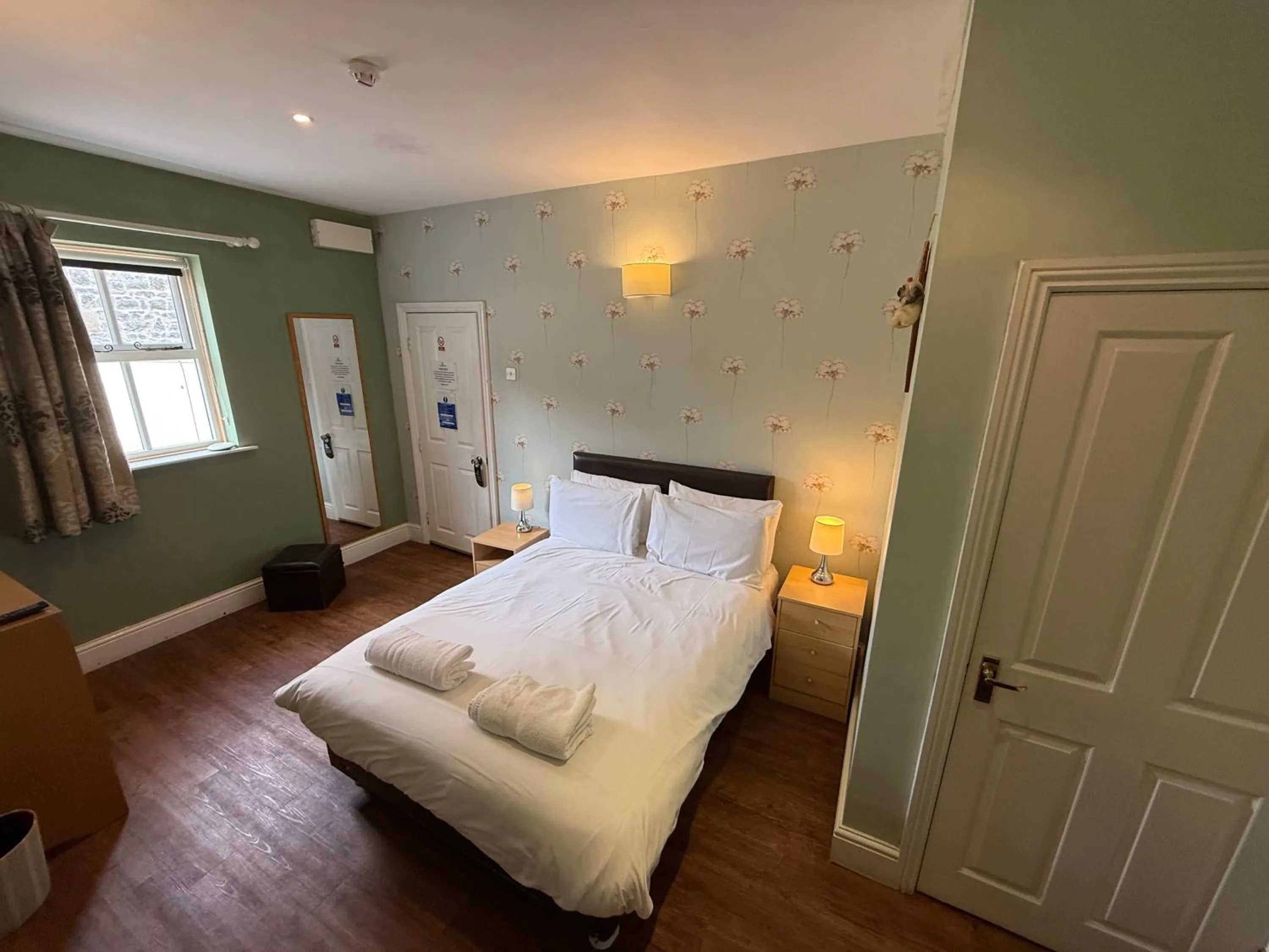 Bed in Charles Cotton Hotel