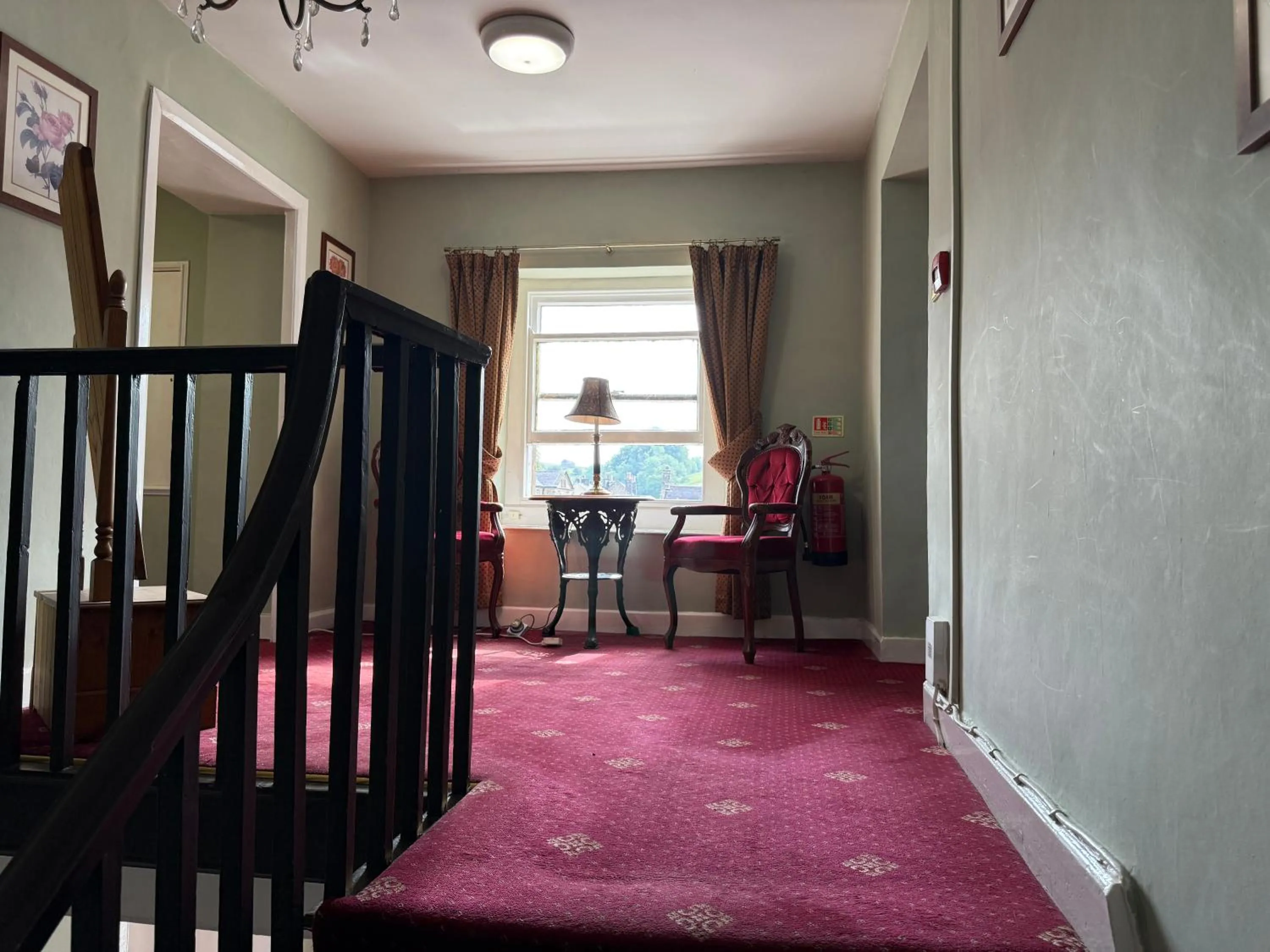 Floor plan in Charles Cotton Hotel