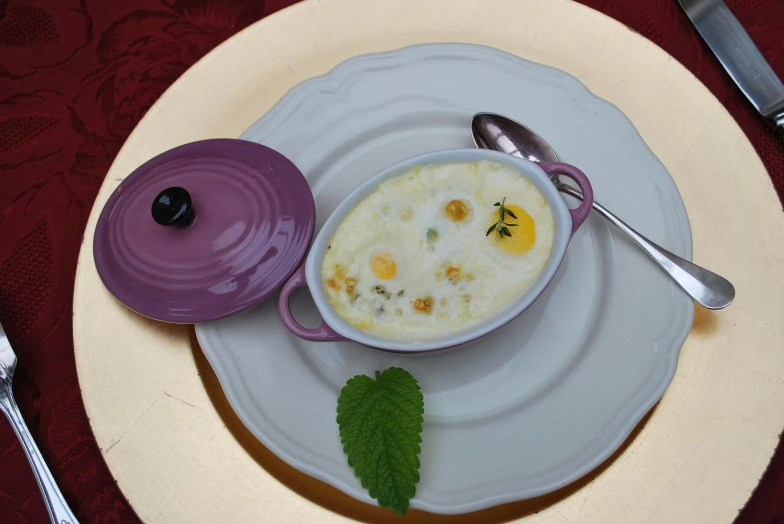 Dinner in La Maison d'Hocquincourt