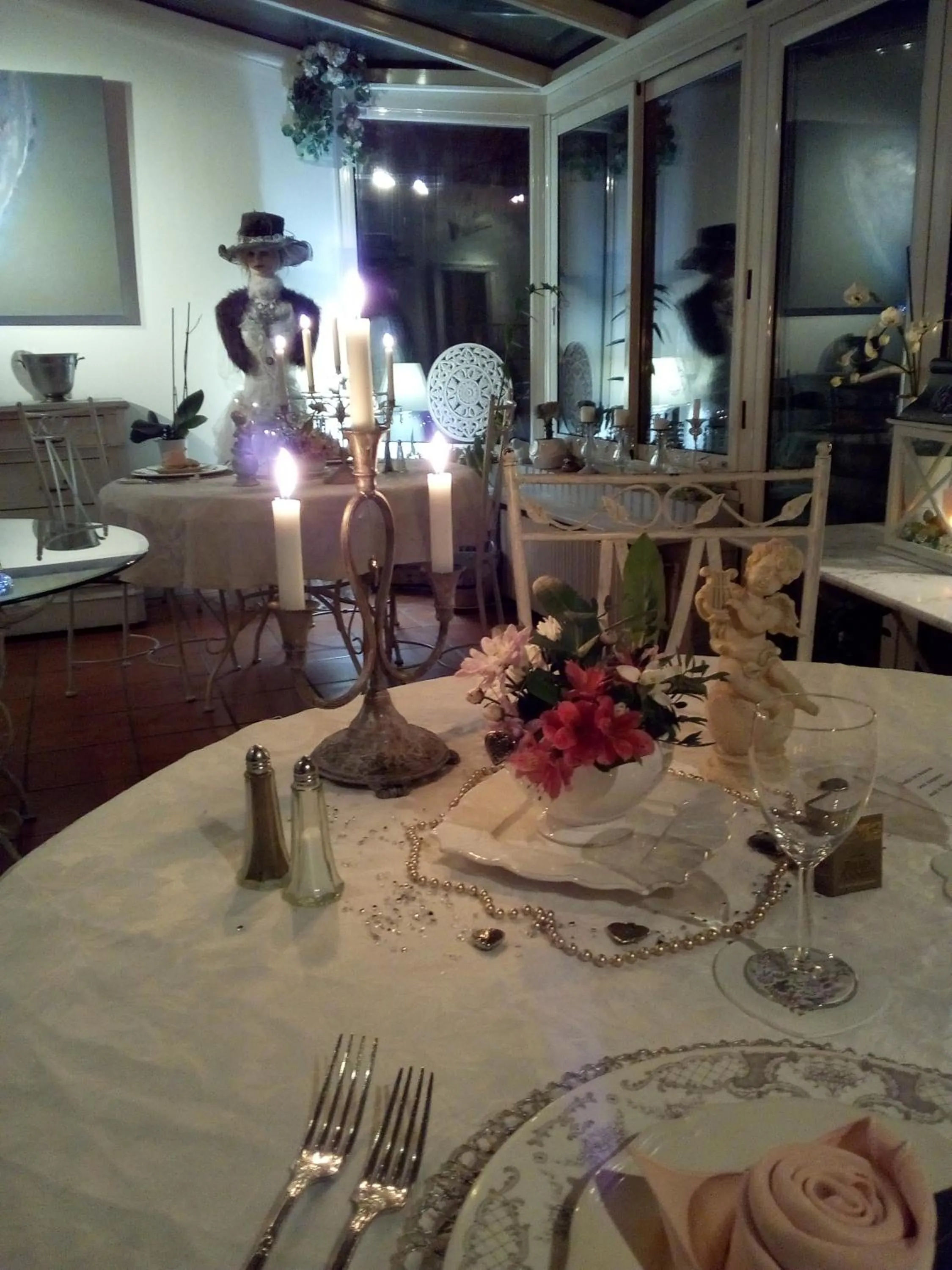 Dinner in La Maison d'Hocquincourt