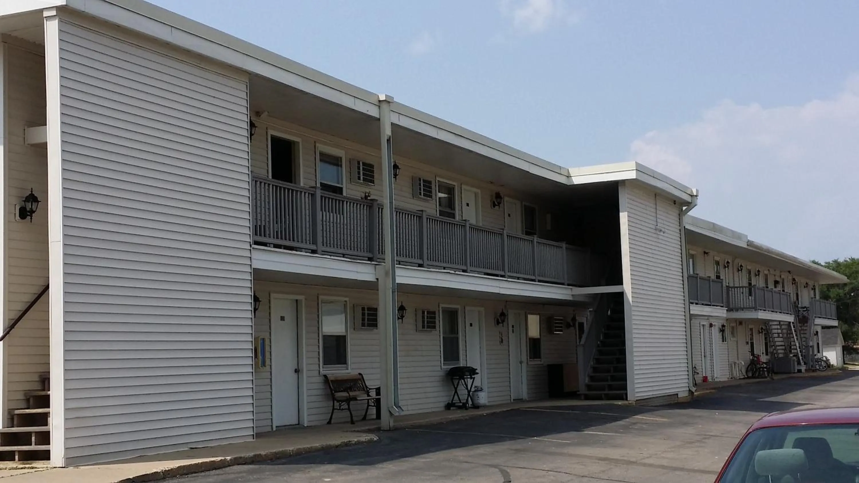 Patio in Rodeway Inn La Crosse