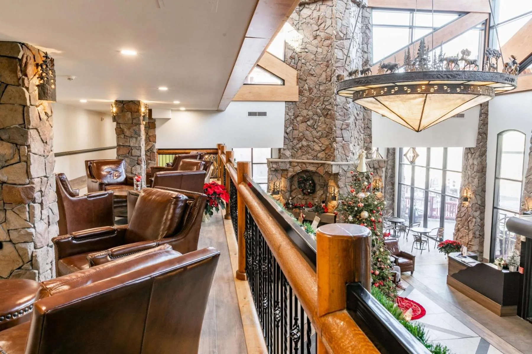 Lobby or reception in Condos at Canyons Resort by White Pines
