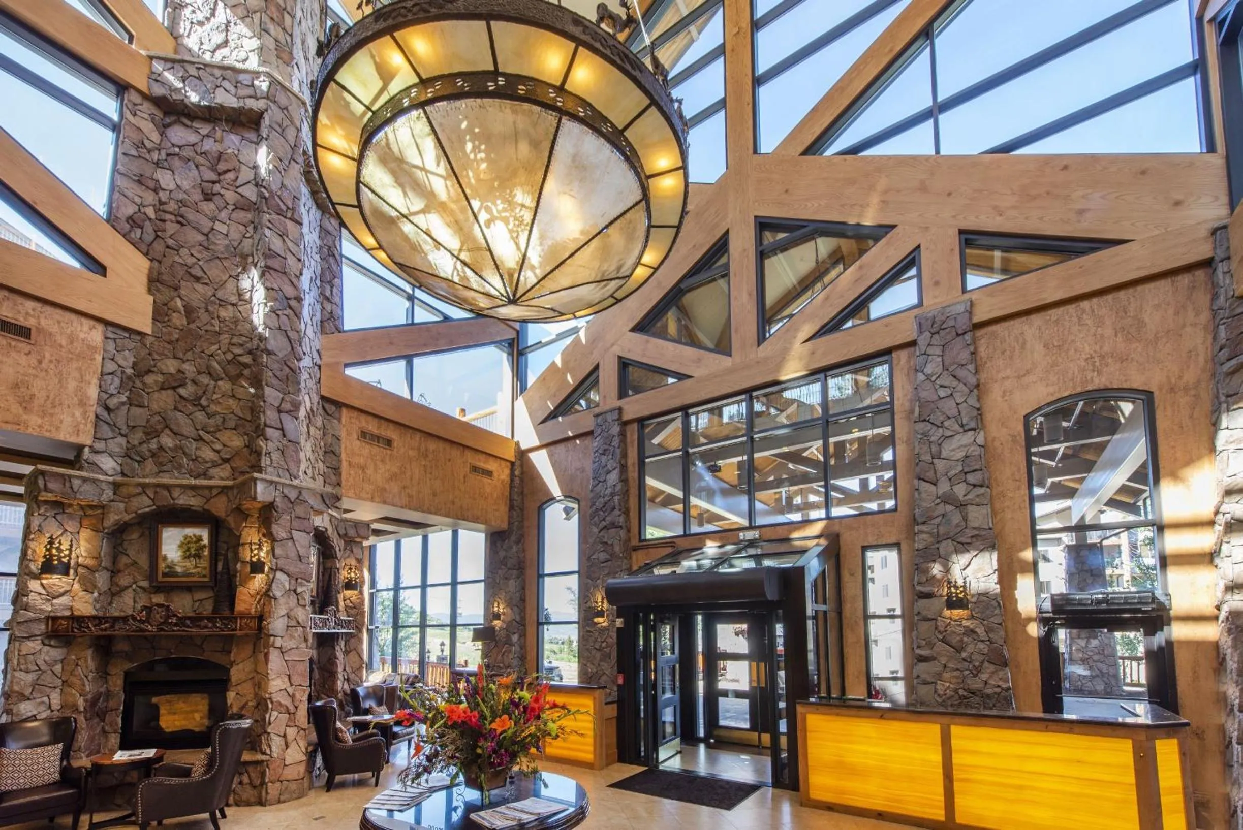 Lobby or reception in Condos at Canyons Resort by White Pines
