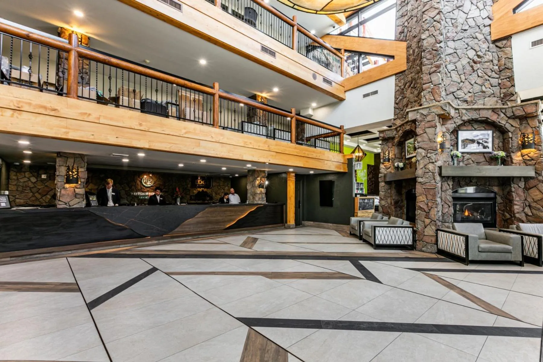 Lobby or reception in Condos at Canyons Resort by White Pines