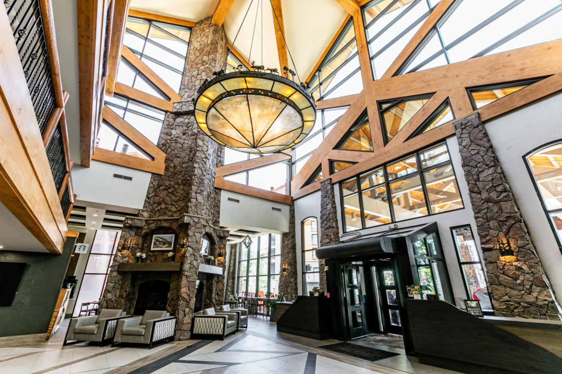 Lobby or reception in Condos at Canyons Resort by White Pines