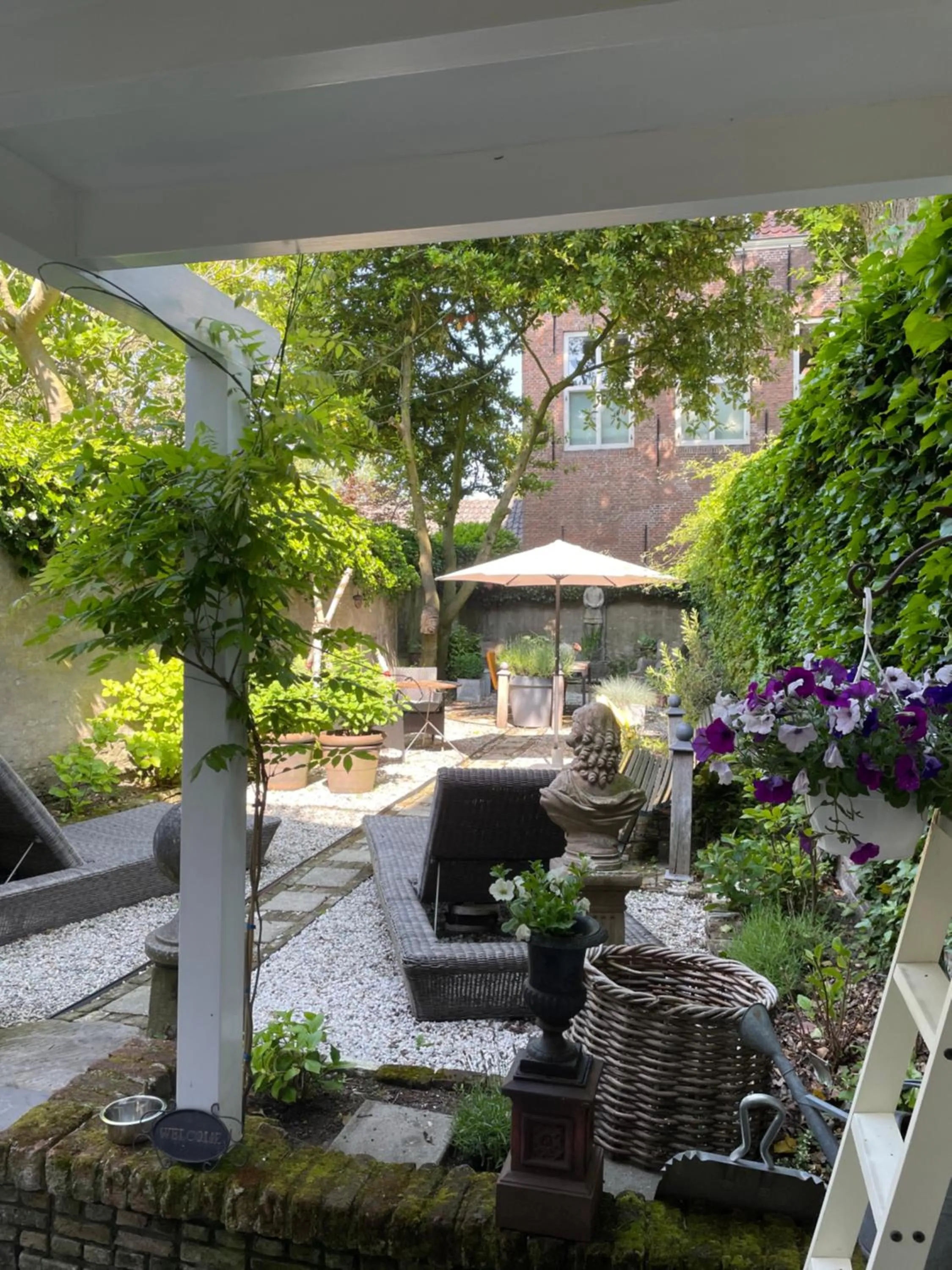 Garden in B&B Montancourt-Middelburg