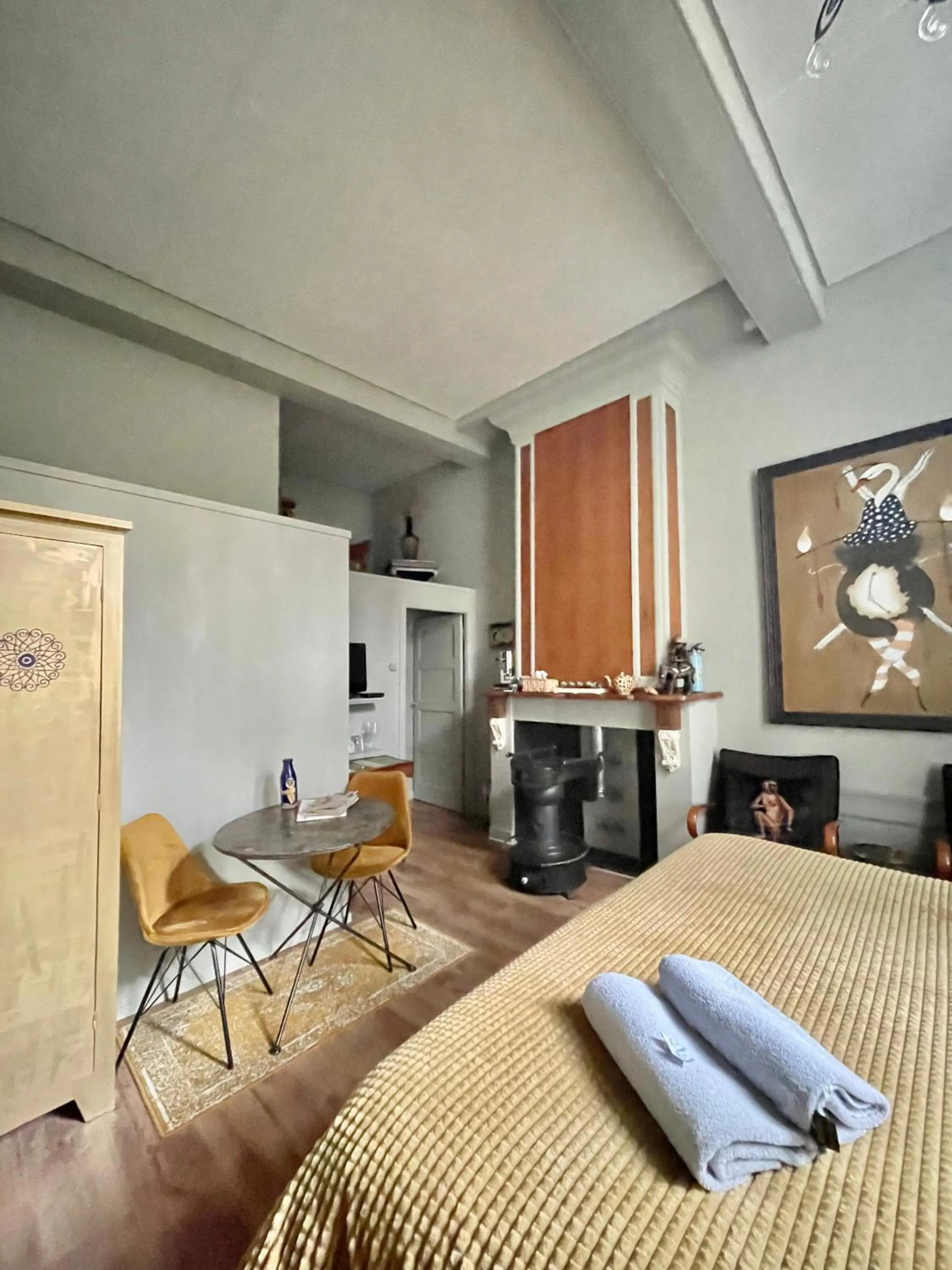 Bed in B&B Montancourt-Middelburg