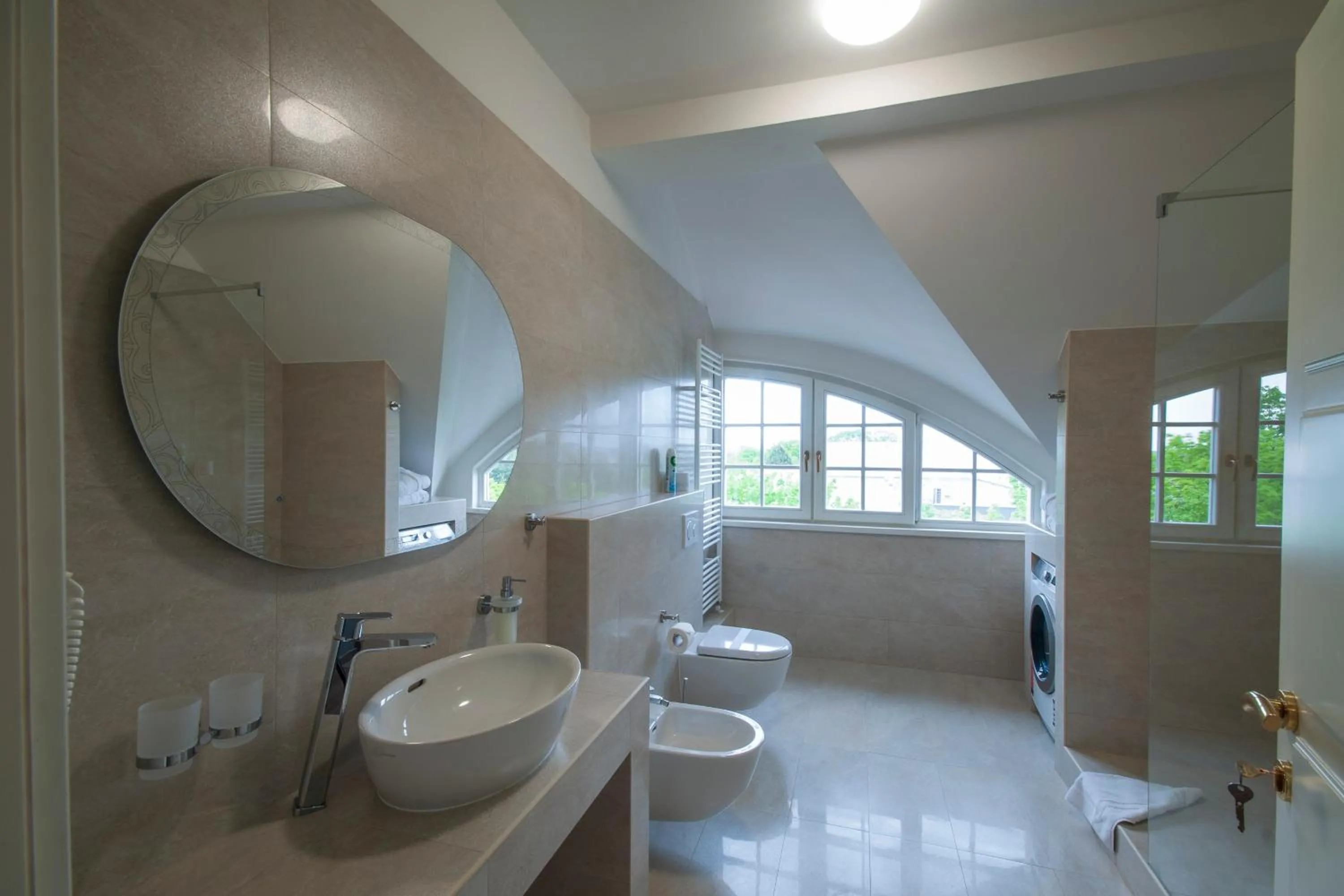 Bathroom in Art Deco Hotel Hoffmann