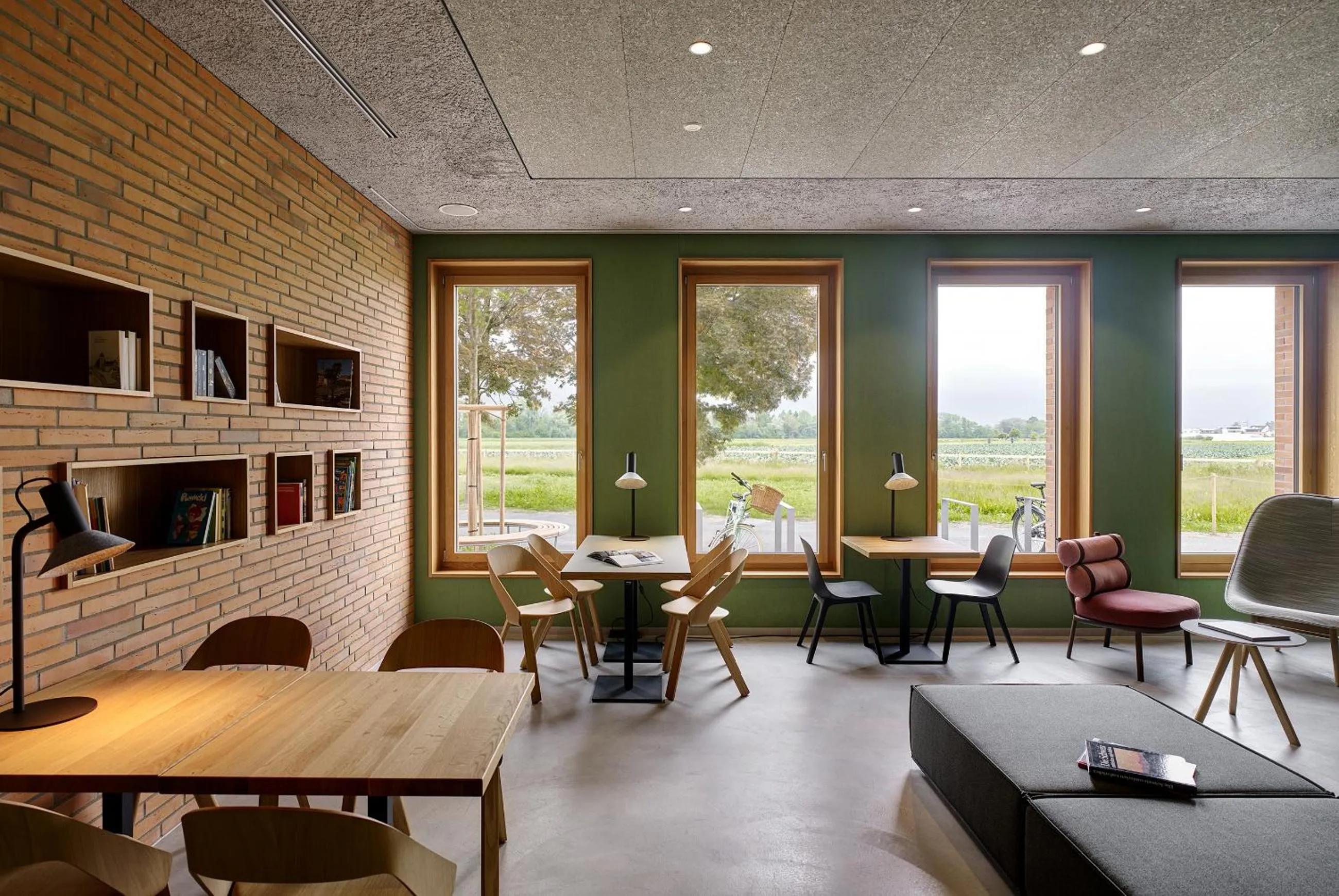 Library in Schaan-Vaduz Youth Hostel