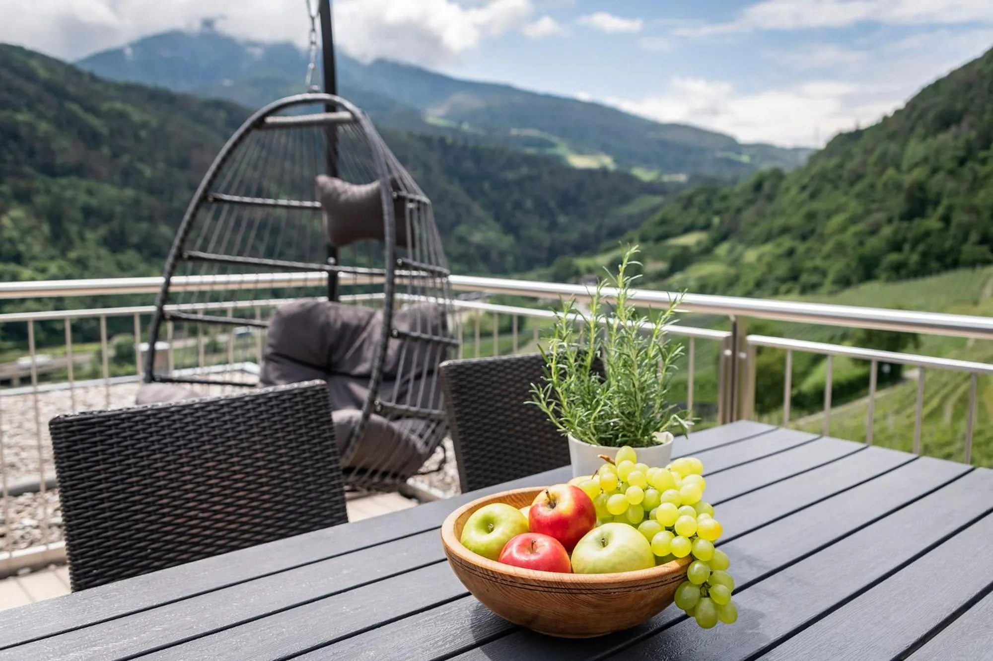 Natural landscape in Appartements Toni