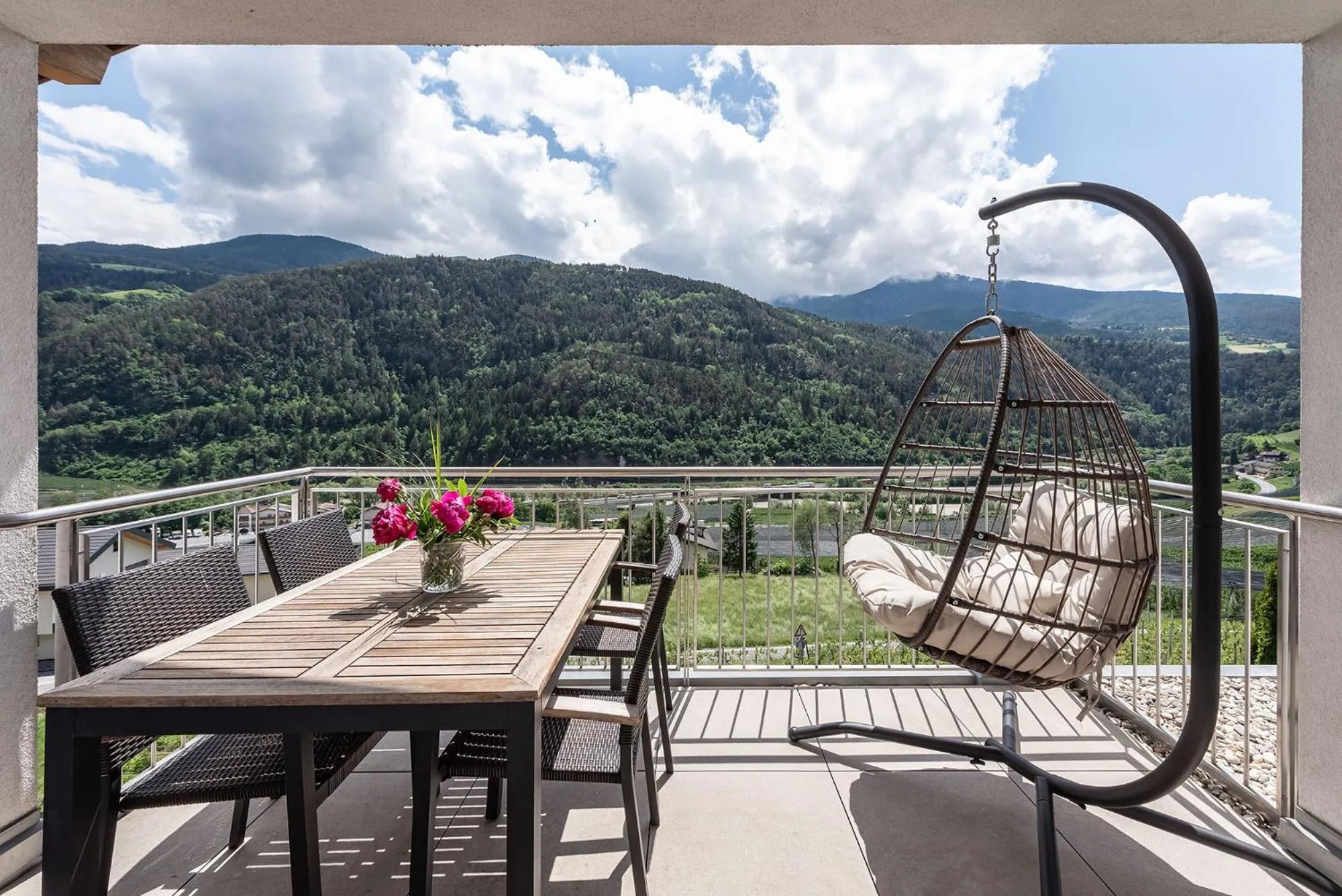 Balcony/Terrace in Appartements Toni