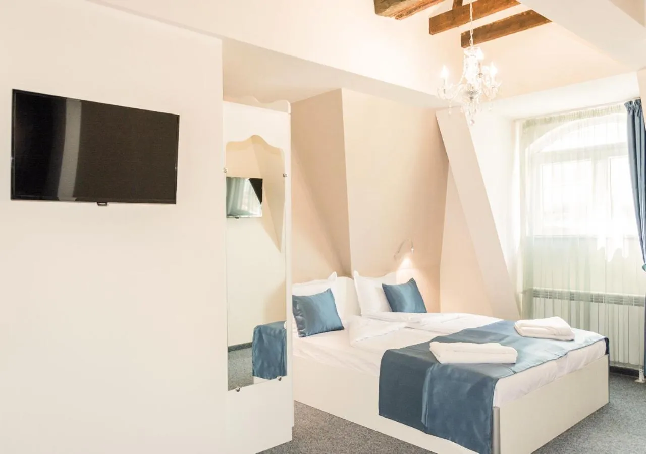 Bed in Family Hotel Belle Epoque Beach