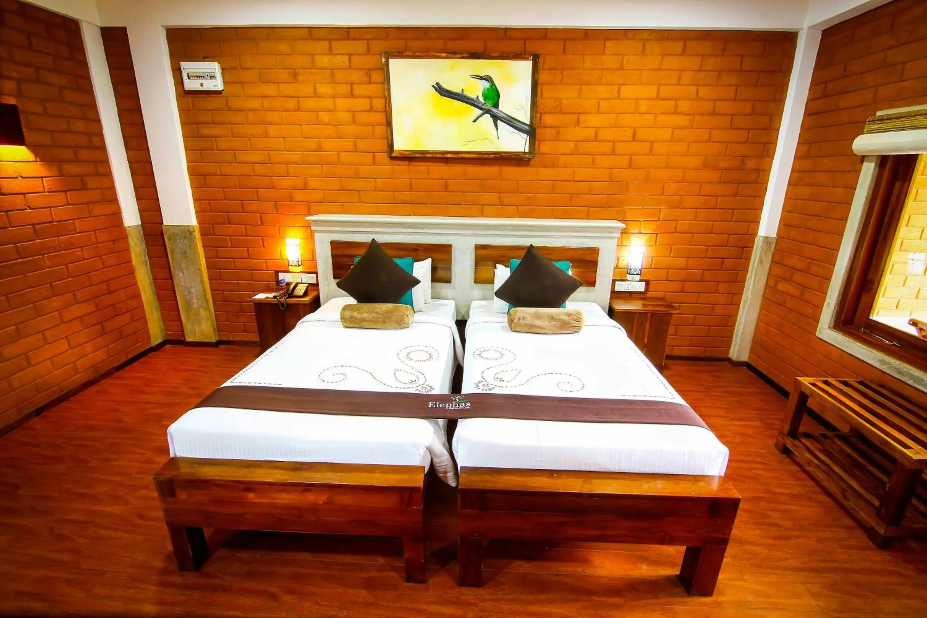 Deluxe Double or Twin Room in Elephas Resort & Spa Deluxe Double or Twin Room in Elephas Resort & Spa