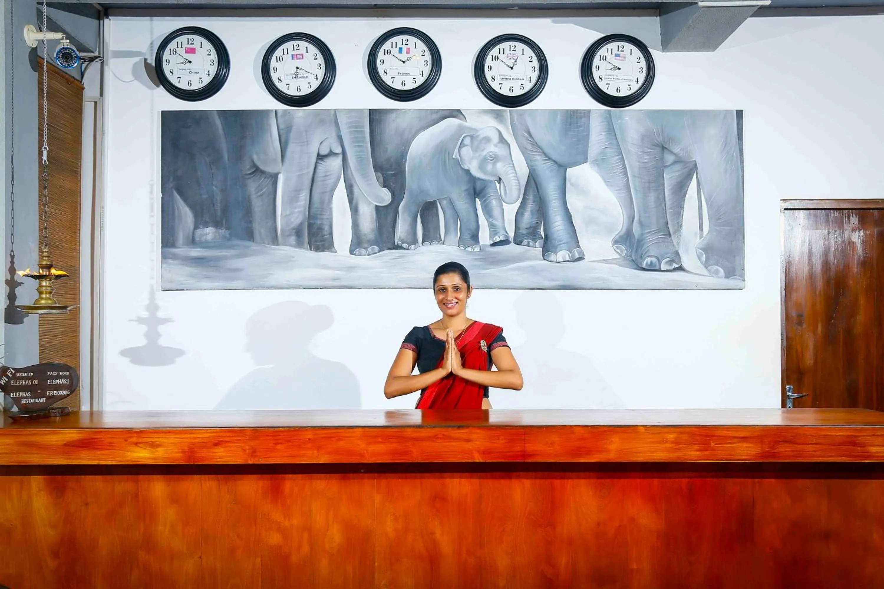 Lobby or reception in Elephas Resort & Spa