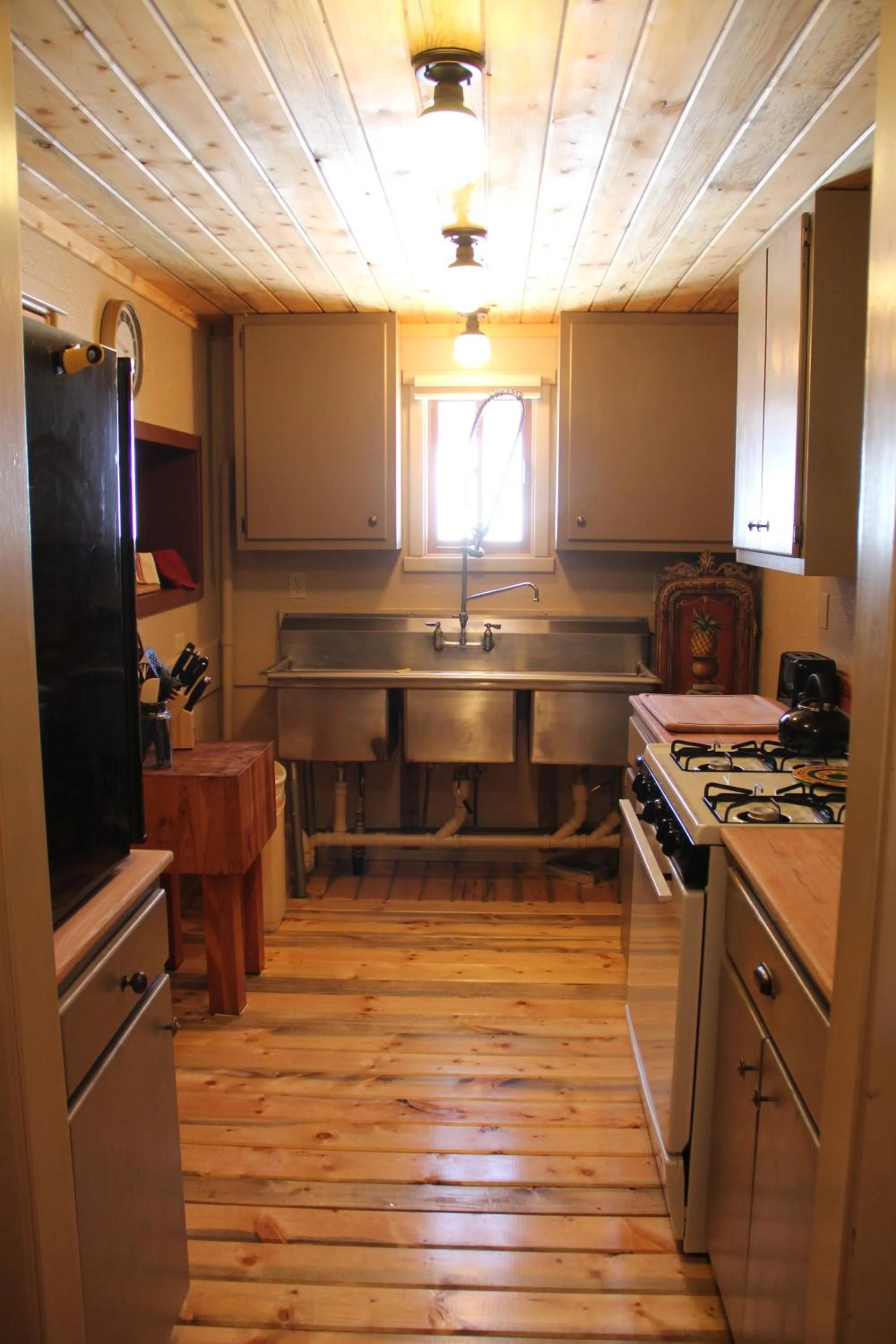 Kitchen or kitchenette in Sugar Loaf Lodge & Cabins