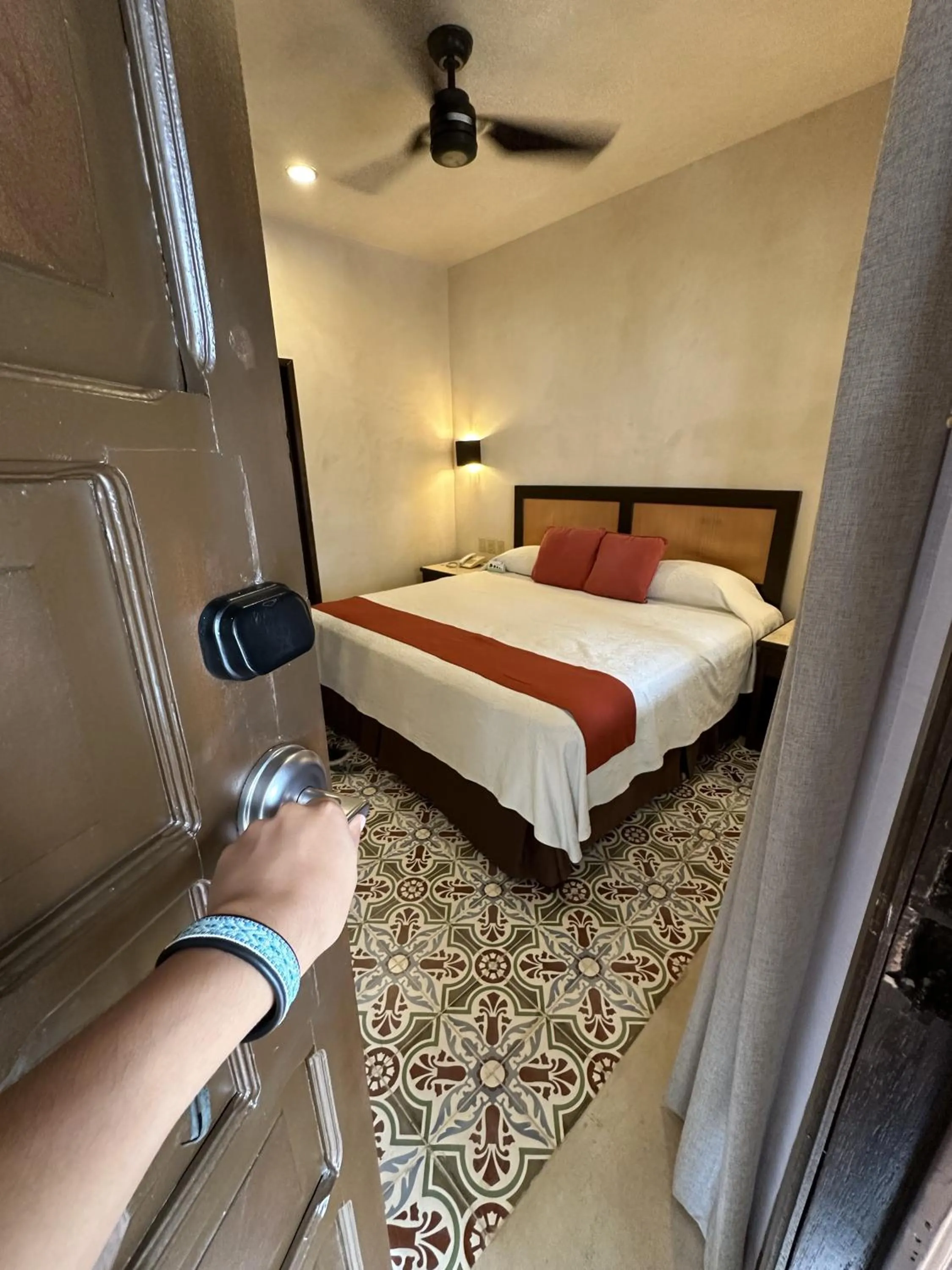 Bed in Hotel Meson del Marques