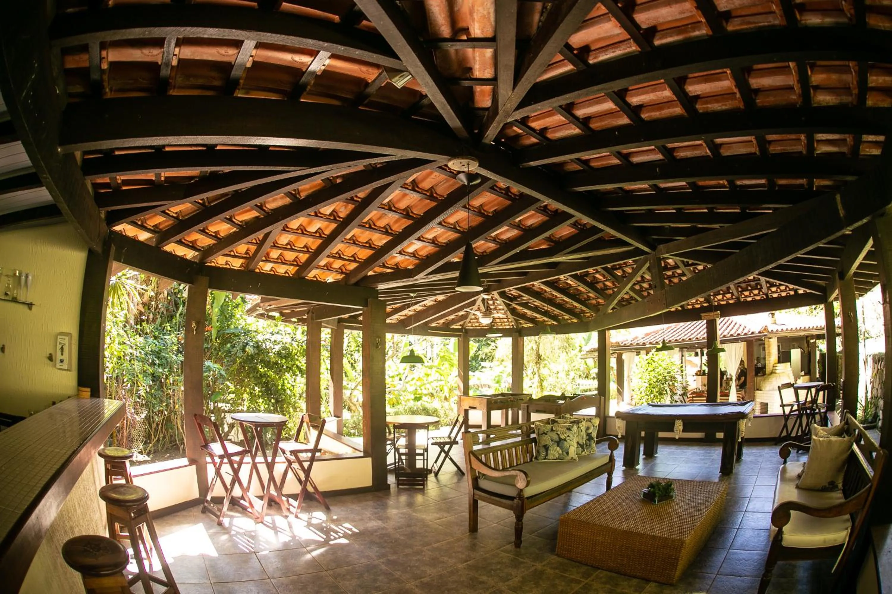 Patio in Pousada Vitorino