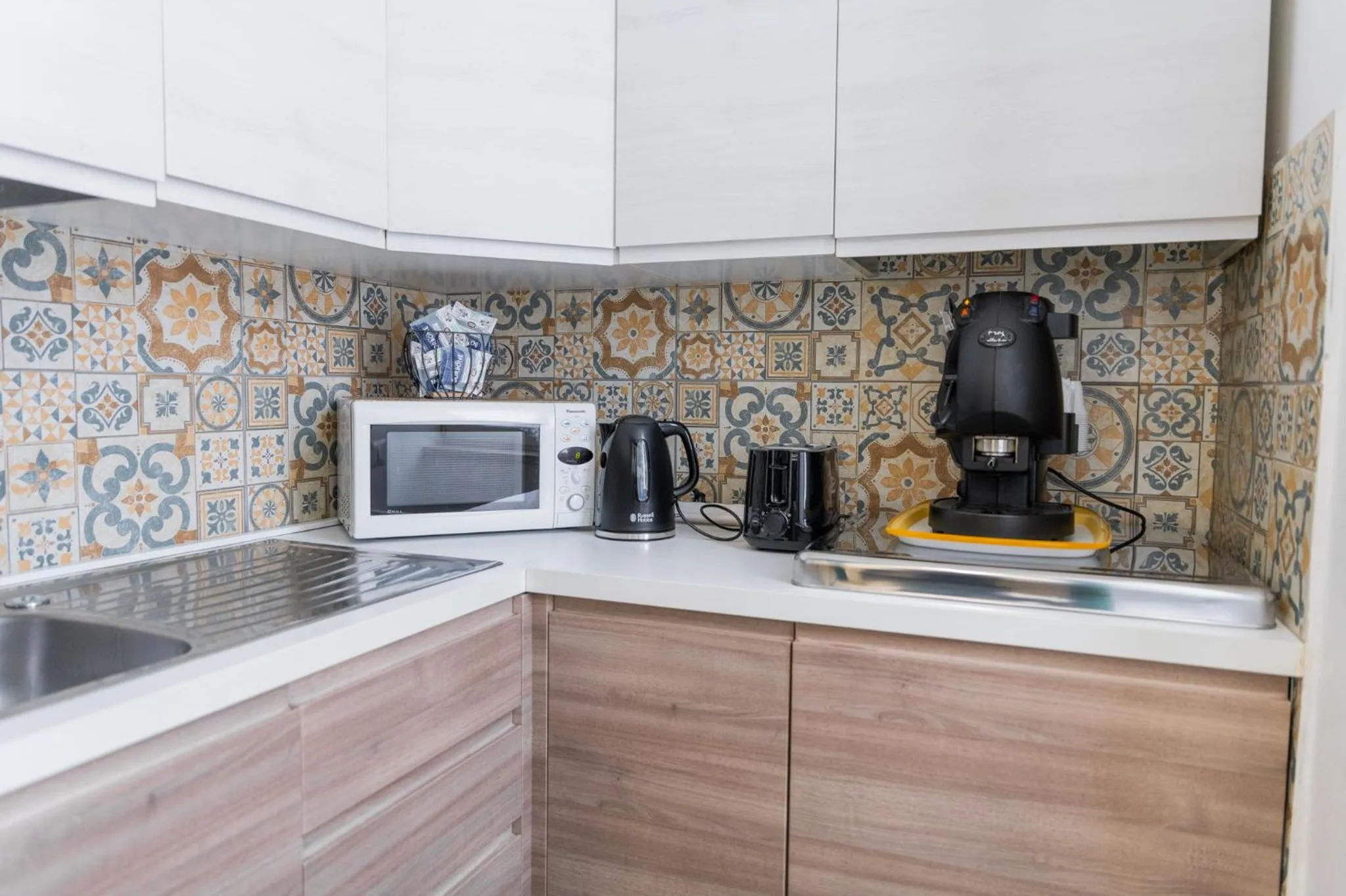 Kitchen or kitchenette in B&B alla Ferrovia