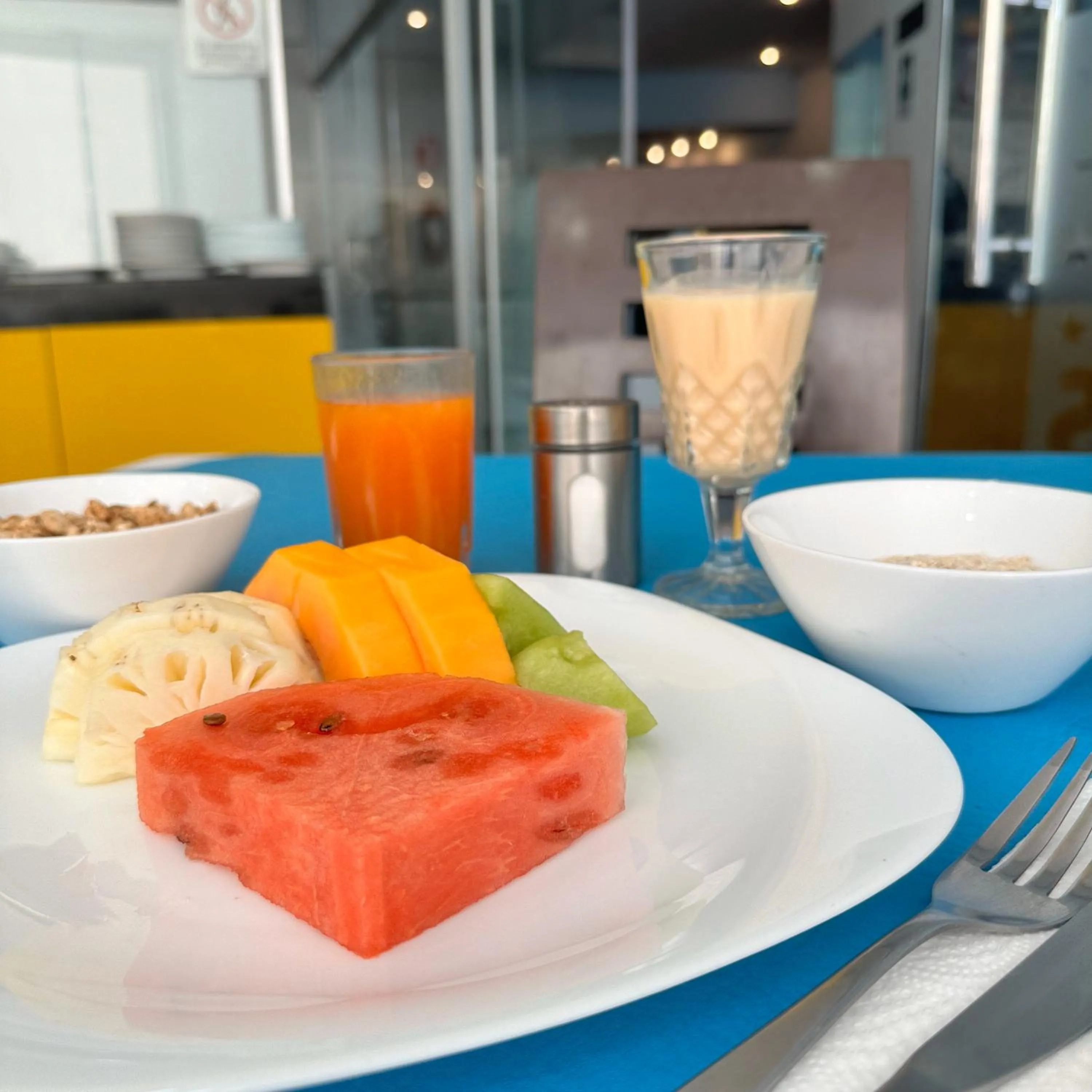 Breakfast in Delfines Apart Hotel